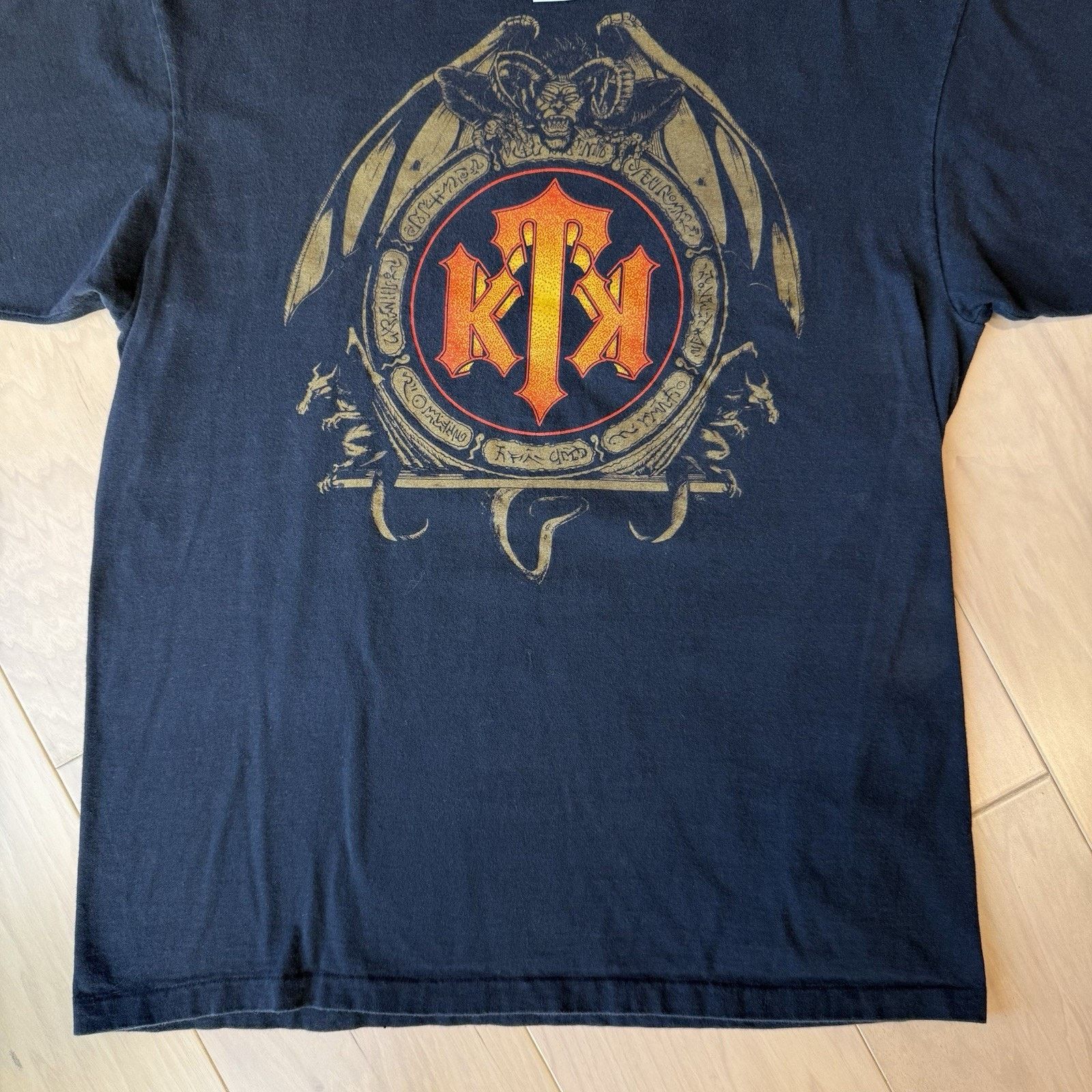 Vintage Vintage Thrill Kill Kult Shirt XL Black 90s Rock Music Size US XL / EU 56 / 4 - 4 Thumbnail