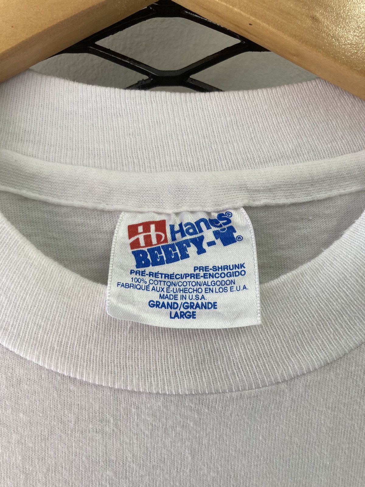 Hanes × Vintage Vintage Jack Daniels shirt Size US L / EU 52-54 / 3 - 3 Thumbnail