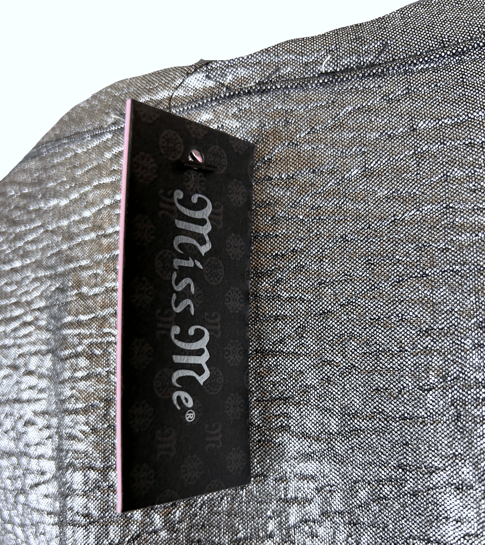 Miss Me NEW Miss Me Metallic Top Size L / US 10 / IT 46 - 7 Thumbnail