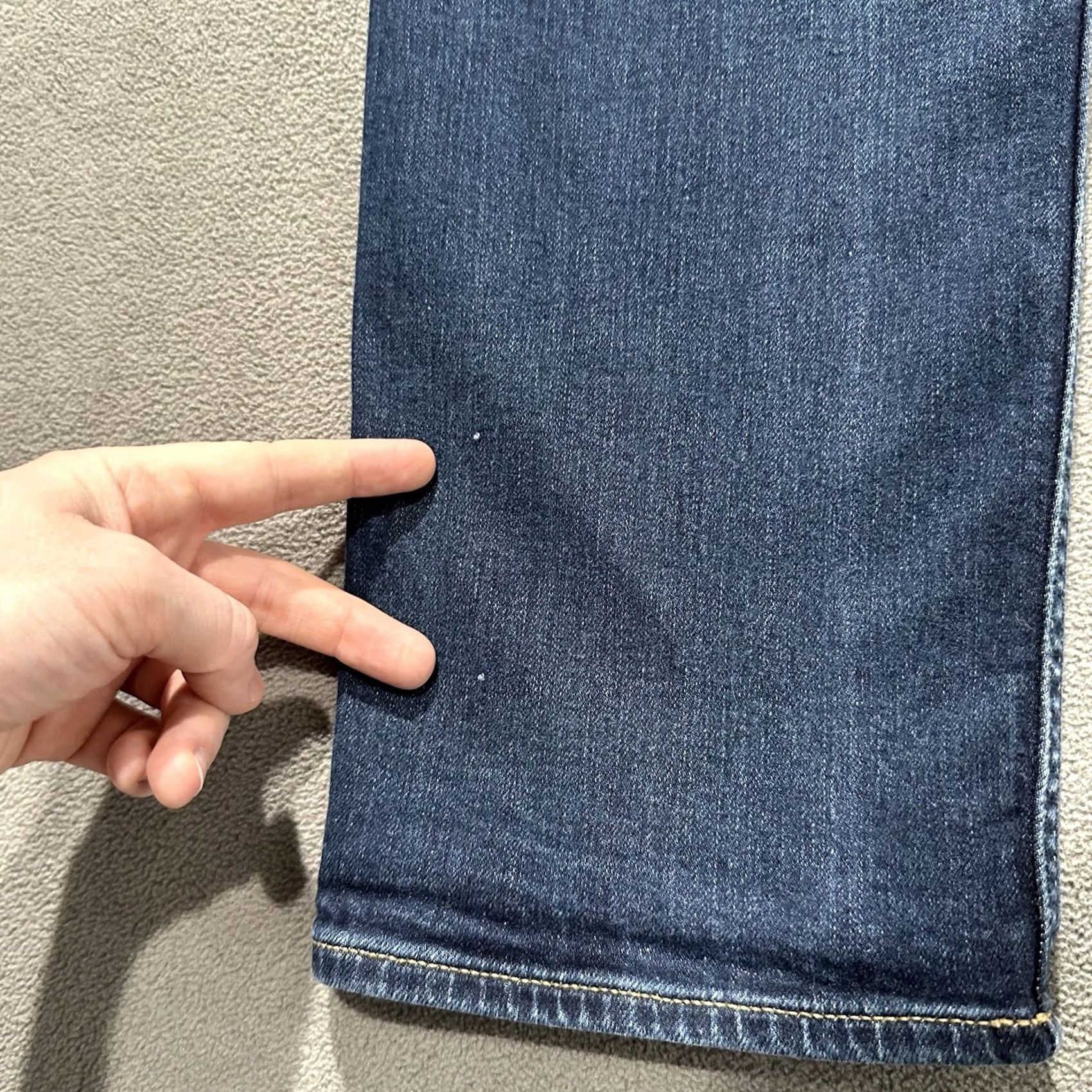 Denime Revtown Jeans 36x32 Blue Medium Wash Regular Fit 5-Pocket Denim Straight Men's JeansMens Size US 36 / EU 52 - 7 Thumbnail