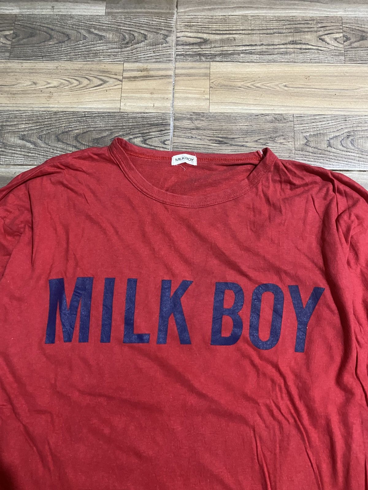 Japanese Brand VINTAGE MILKBOY LONG SLEEVE TEE Size US M / EU 48-50 / 2 - 2 Thumbnail