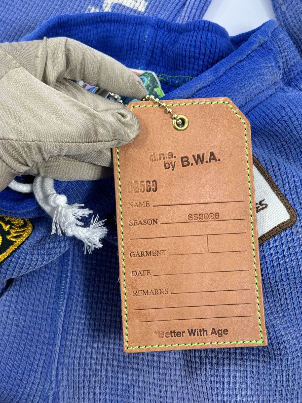 Better With Age RICKY PATCH WORK WAFFLE SWEATPANTS Size US 34 / EU 50 - 7 Thumbnail