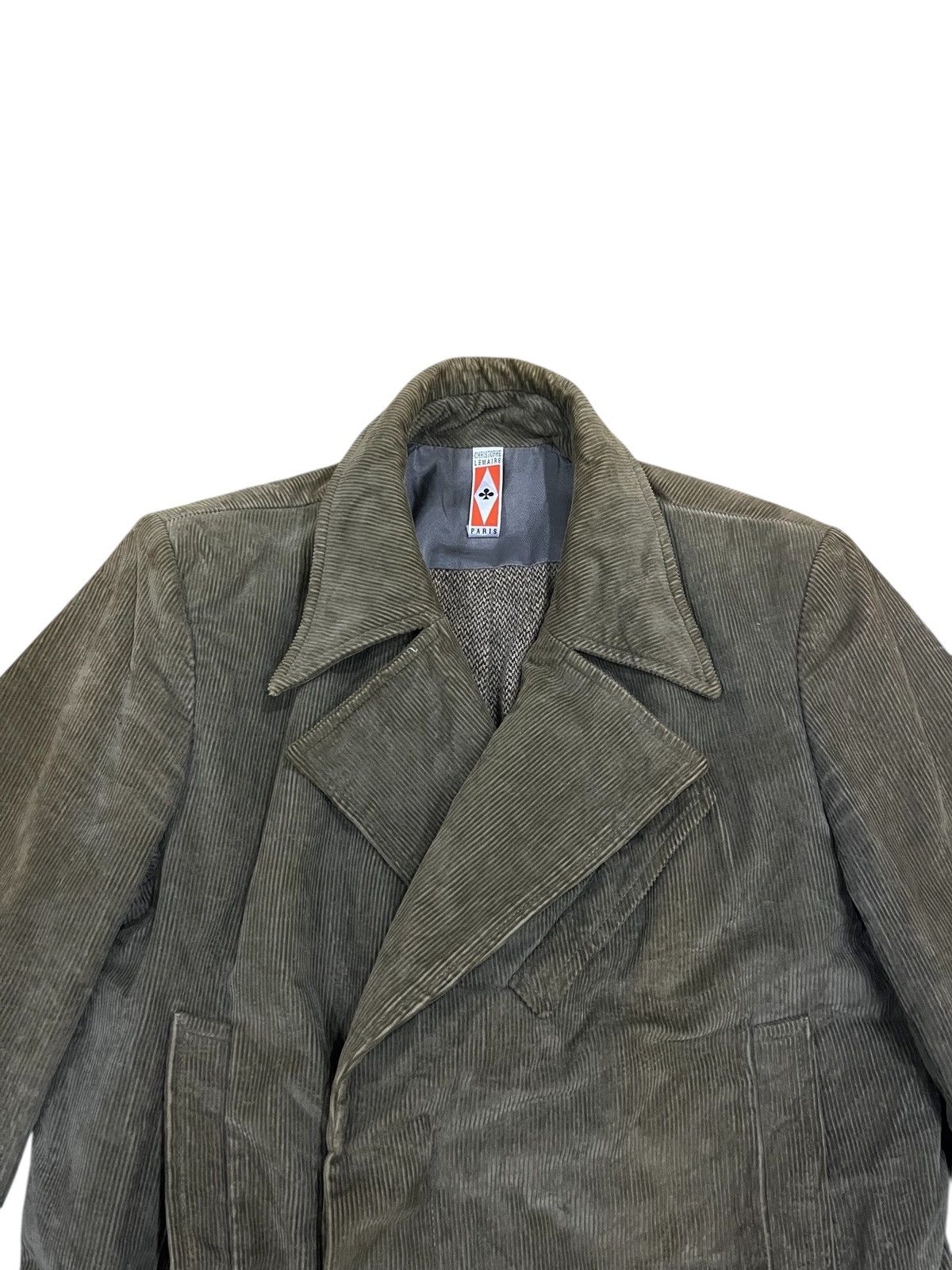 Christophe Lemaire vintage CHRISTOPHE LEMAIRE PARIS CORDUROY LONG JAKET Size US S / EU 44-46 / 1 - 4 Thumbnail