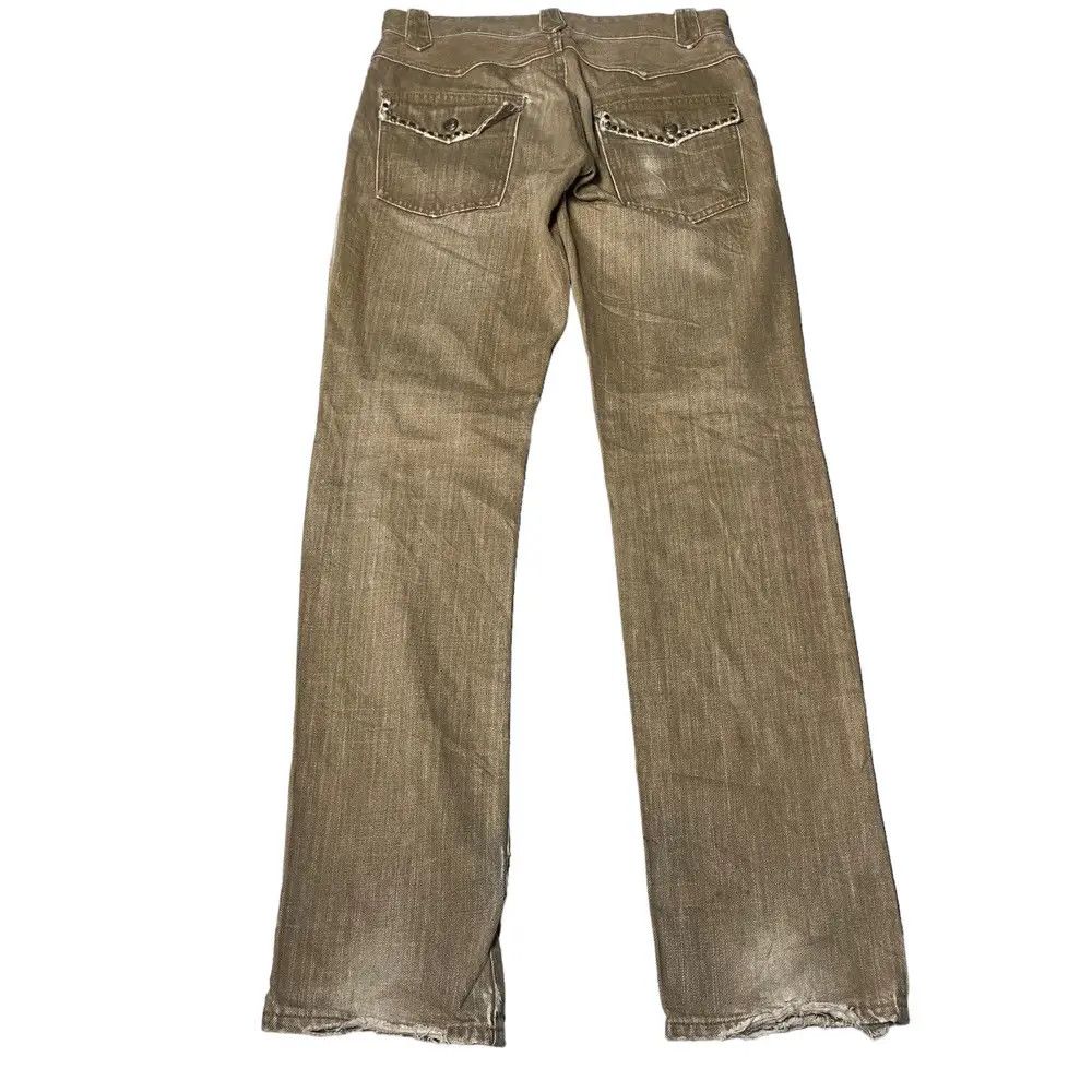 Schlussel Schlussel Flared Seawash Studded Distressed Jeans Size US 30 / EU 46 - 3 Thumbnail