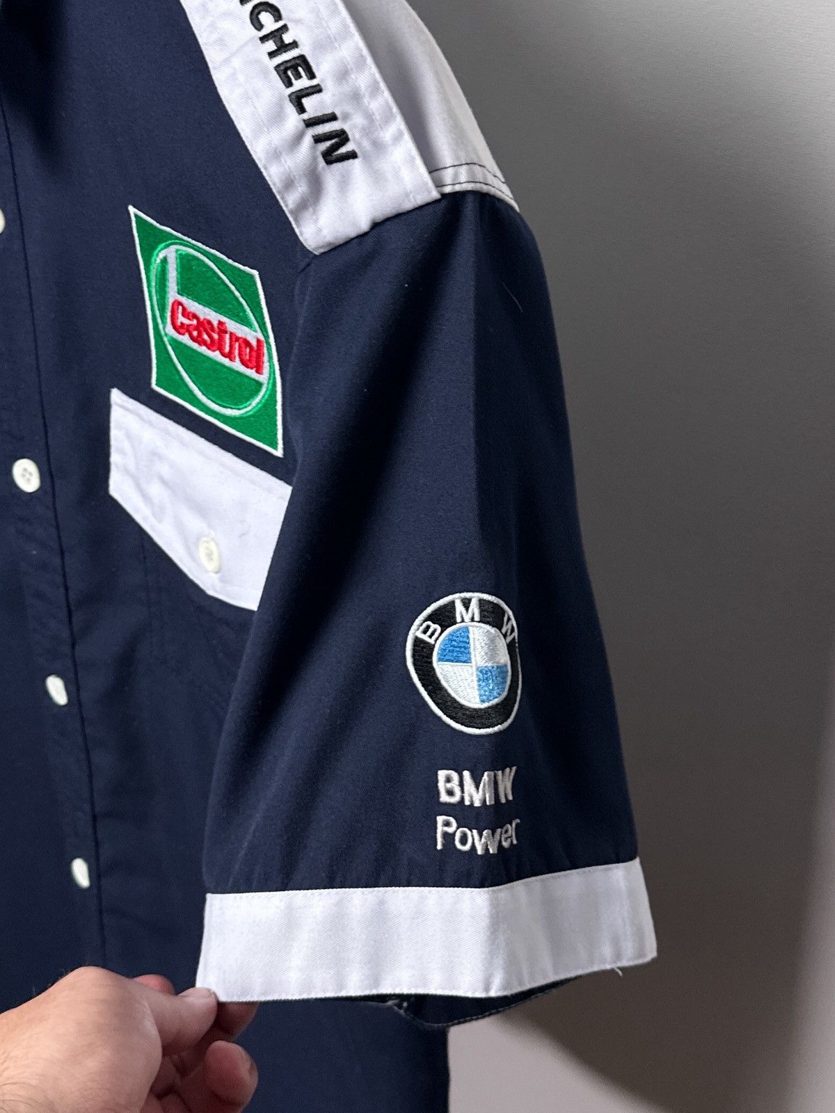 BMW BMW Vintage Williams Team F1 Racing Michelin Shirt Button Up Size US XXL / EU 58 / 5 - 6 Thumbnail