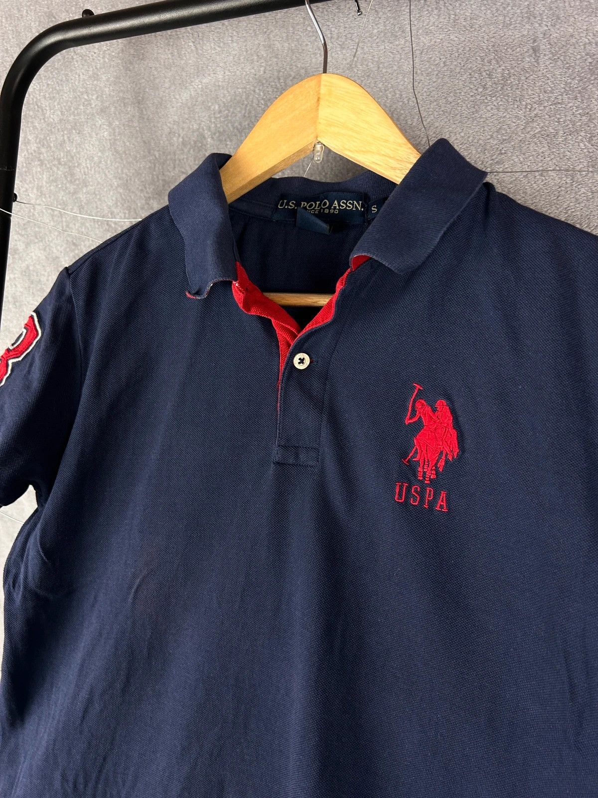 Designer × U.S. Polo Assn. Us Polo Assn navy polo shirt mini logo 3 Size US S / EU 44-46 / 1 - 3 Thumbnail
