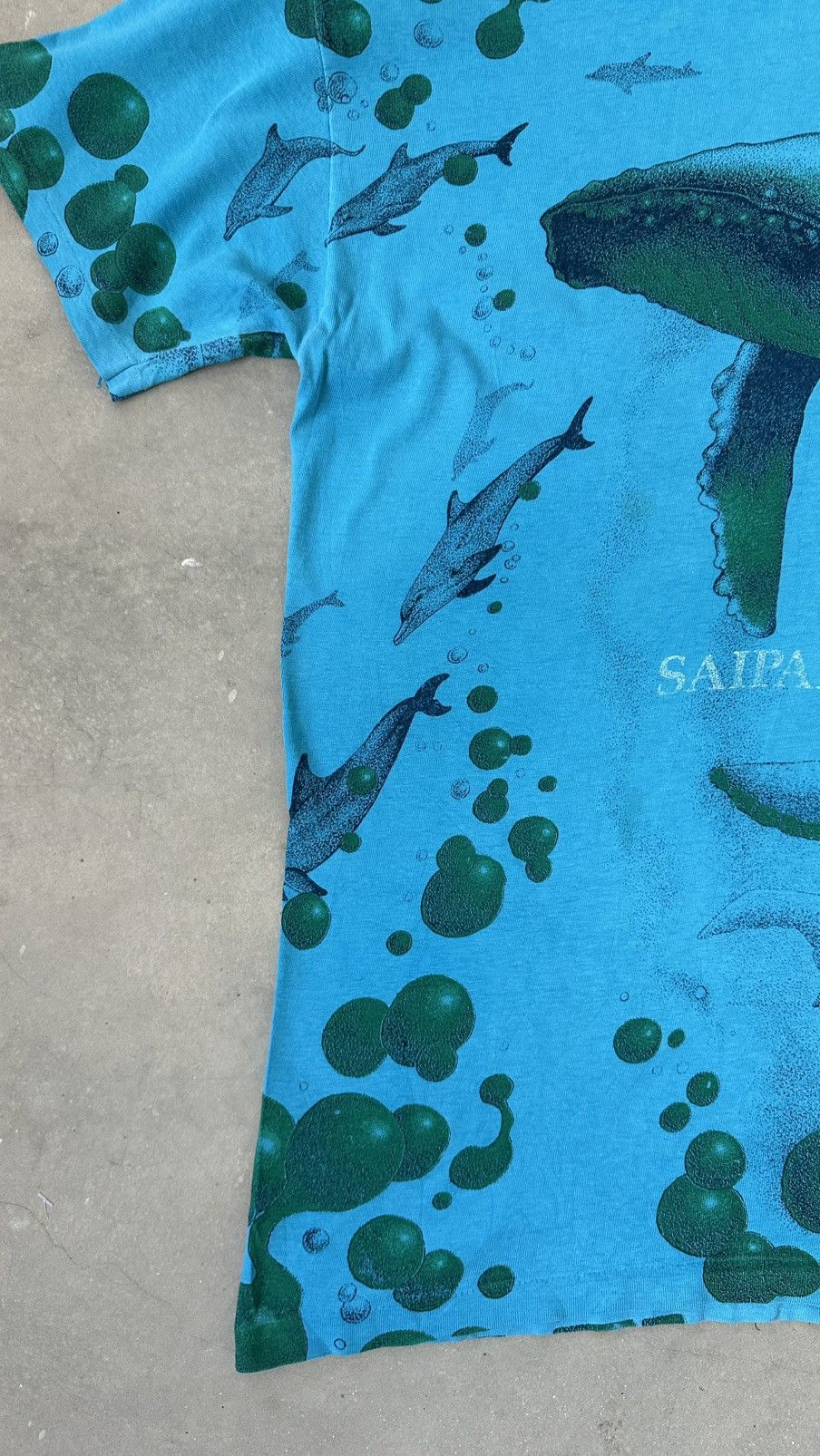 Vintage VINTAGS SAIPAN HABITAT ALL OVER PRINT TEE Size US M / EU 48-50 / 2 - 3 Thumbnail