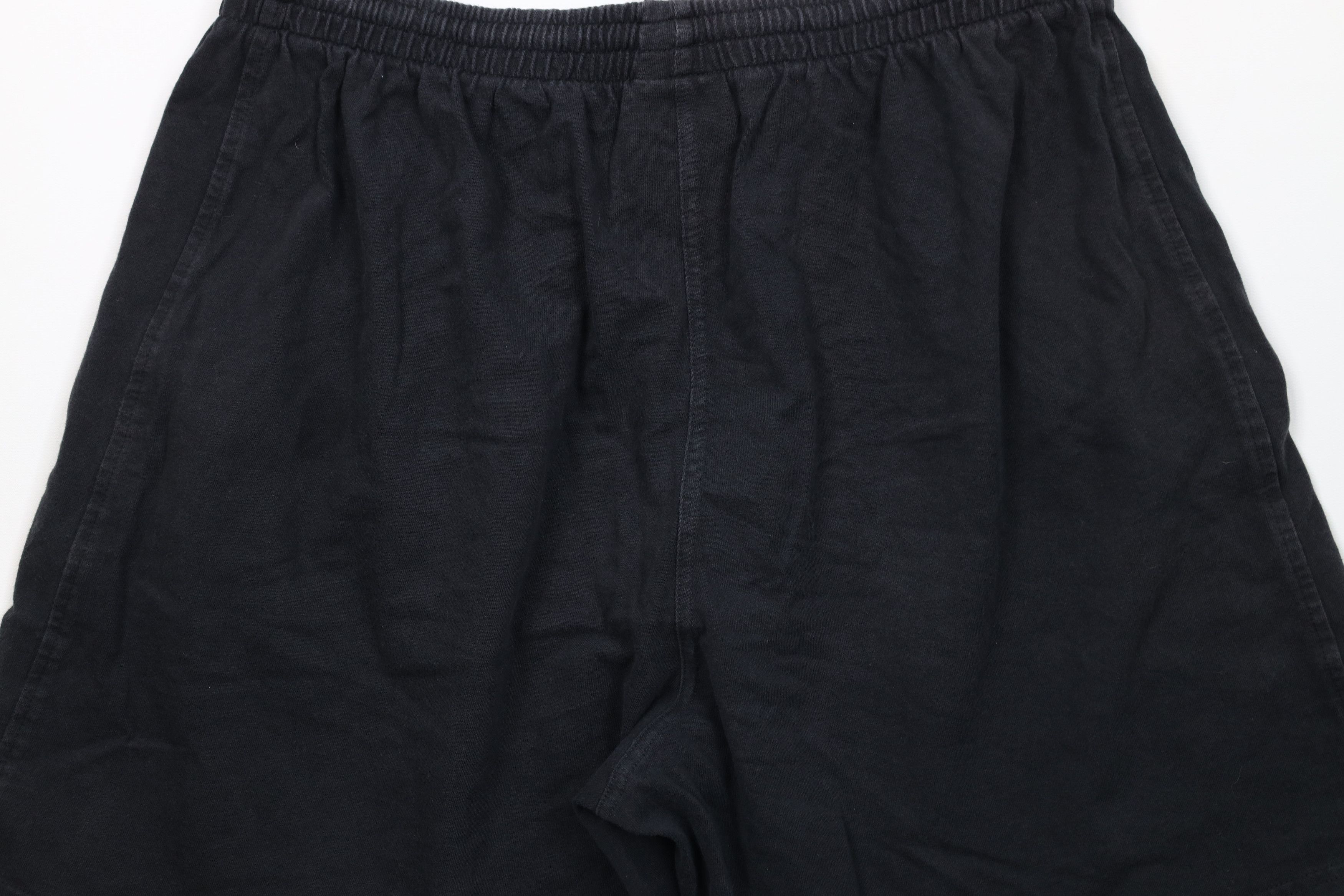 Reebok Vintage 90s Reebok Logo Above Knee Shorts Black Cotton Size US 36 / EU 52 - 11 Thumbnail