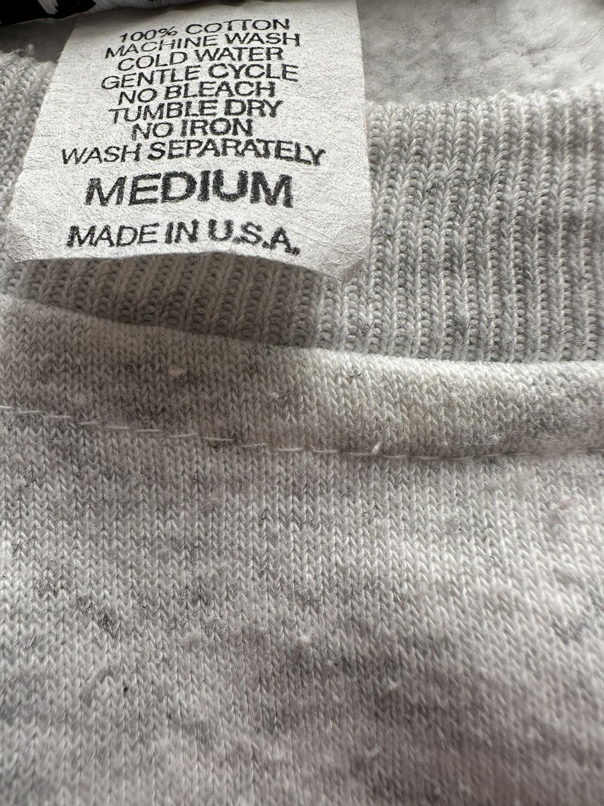 Tommy Hilfiger × Vintage Vintage 90s Bootleg Tommy Jeans Grey Crewneck Size US M / EU 48-50 / 2 - 5 Thumbnail