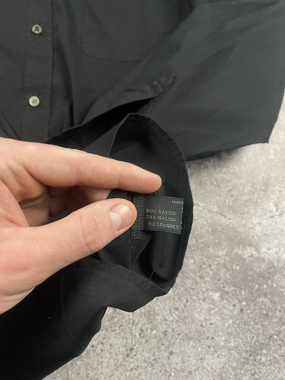Prada Prada Pocket Nylon button ups Shirt long sleeve Size US M / EU 48-50 / 2 - 10 Thumbnail