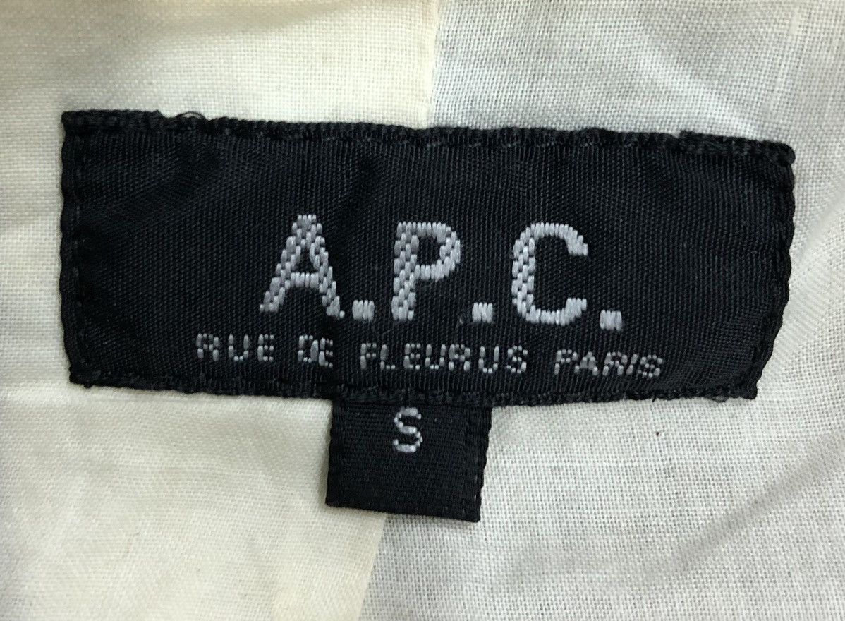 A.P.C. Vintage A.P.C. Rue De Fleurus Paris Long Coat Size S / US 4 / IT 40 - 12 Thumbnail