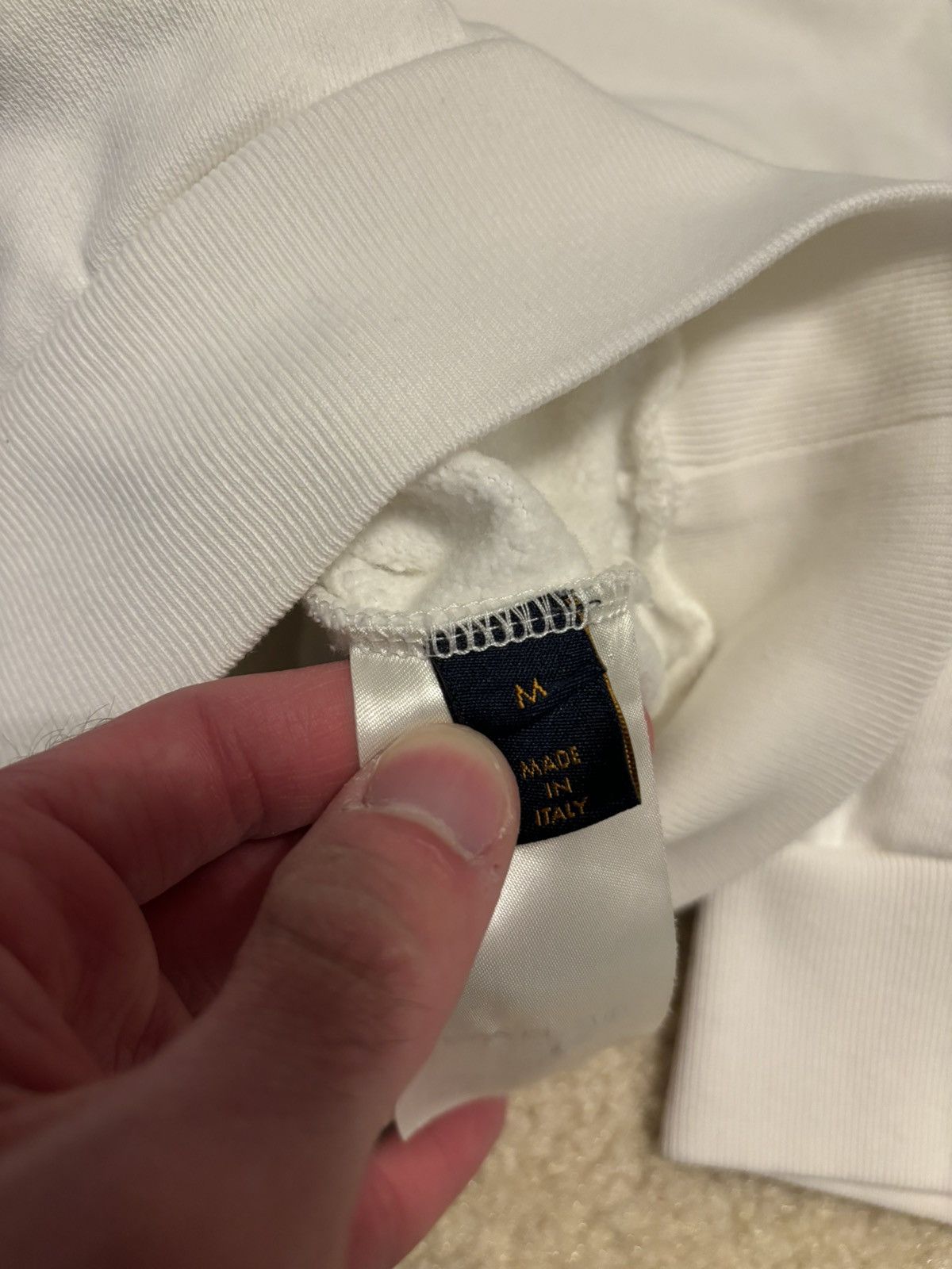 Louis Vuitton Louis Vuitton LV Staples Inside Out Hoodie White Size US M / EU 48-50 / 2 - 4 Thumbnail