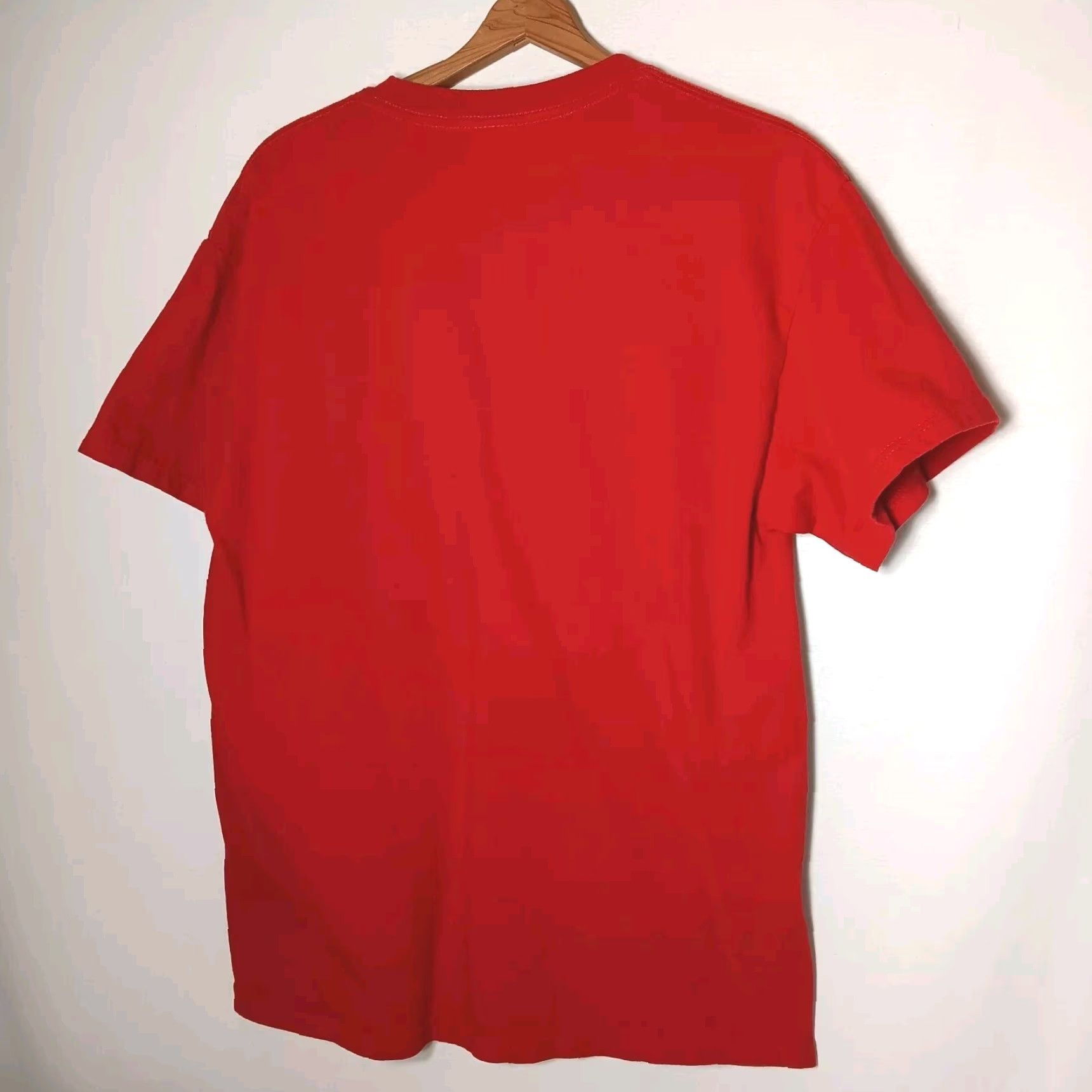 Vintage FAMOUS Tails Shirt T-Shirt Man L Red Classic Cars Tennessee River Crew Neck Cotton Short Sleeve Vintage Auto 80s 90s Mens Size US L / EU 52-54 / 3 - 3 Thumbnail