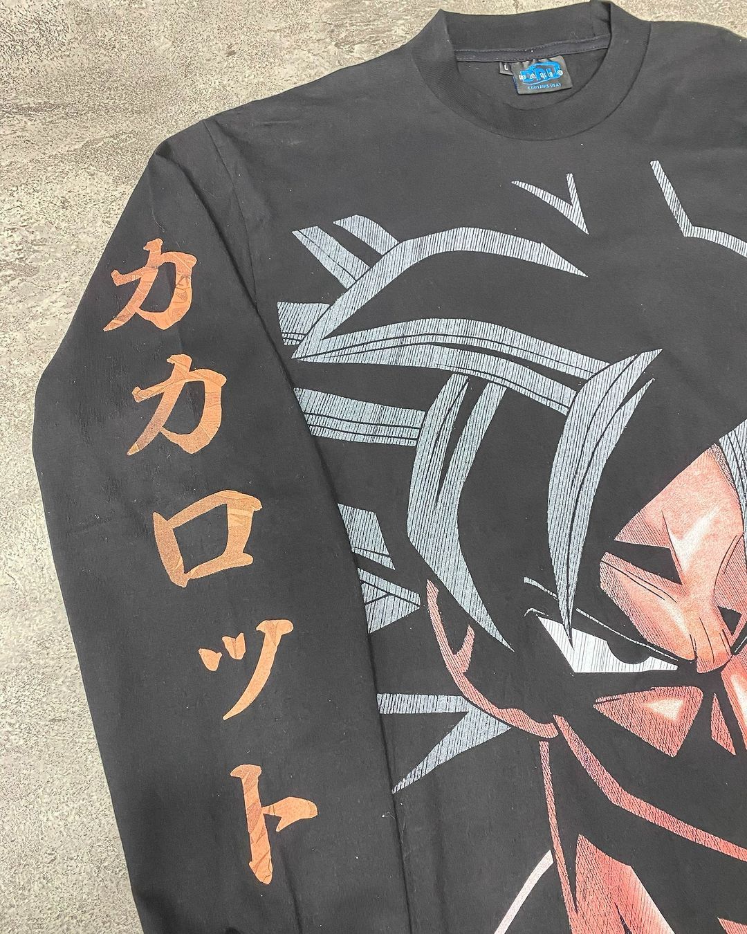 Anime × Japanese Brand Modern Dragon Ball Z : Son Goku - Warrior of Saiyan Tee Size US XL / EU 56 / 4 - 5 Thumbnail