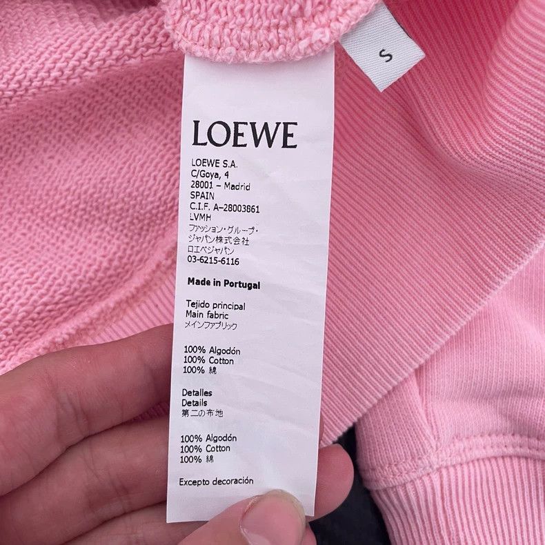 Loewe Loewe Cherry blossom powder stitching Logo embroidery swea Size S / US 4 / IT 40 - 4 Thumbnail