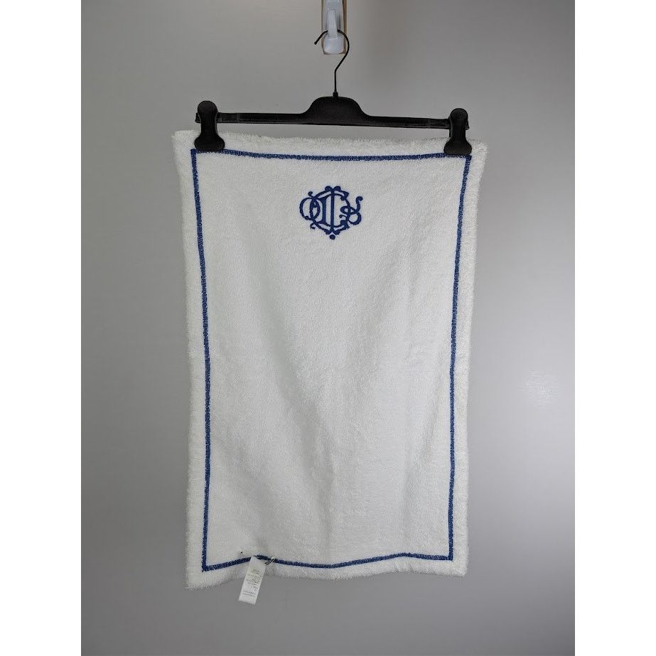 Dior o1rshd1 Size: OS / Hand Towel in White/Blue Size ONE SIZE - 9 Thumbnail