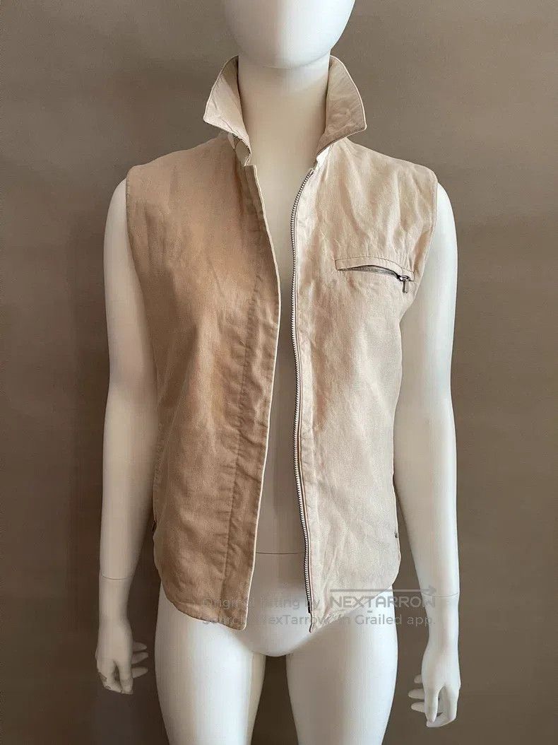 Hermes Hermes Linen reversible vest Size XS / US 0-2 / IT 36-38 - 1 Thumbnail