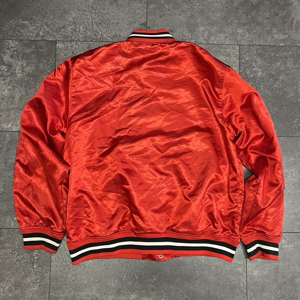 Kith × Mitchell & Ness Kith x Mitchell & Ness Satin Warm Up Jacket Miami Size US XL / EU 56 / 4 - 2 Thumbnail