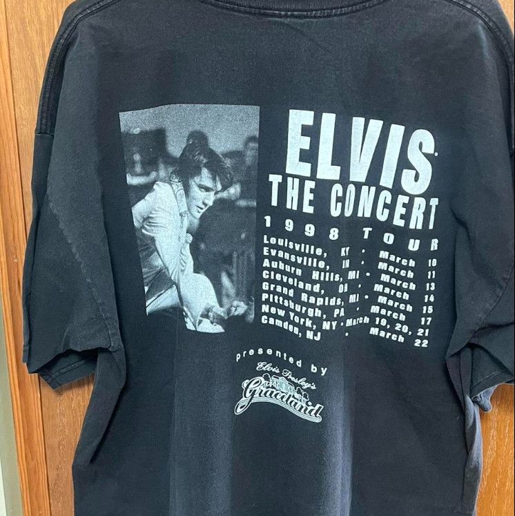 Vintage 90s Elvis The Concert **NO SIZE TAG** Size US L / EU 52-54 / 3 - 2 Thumbnail