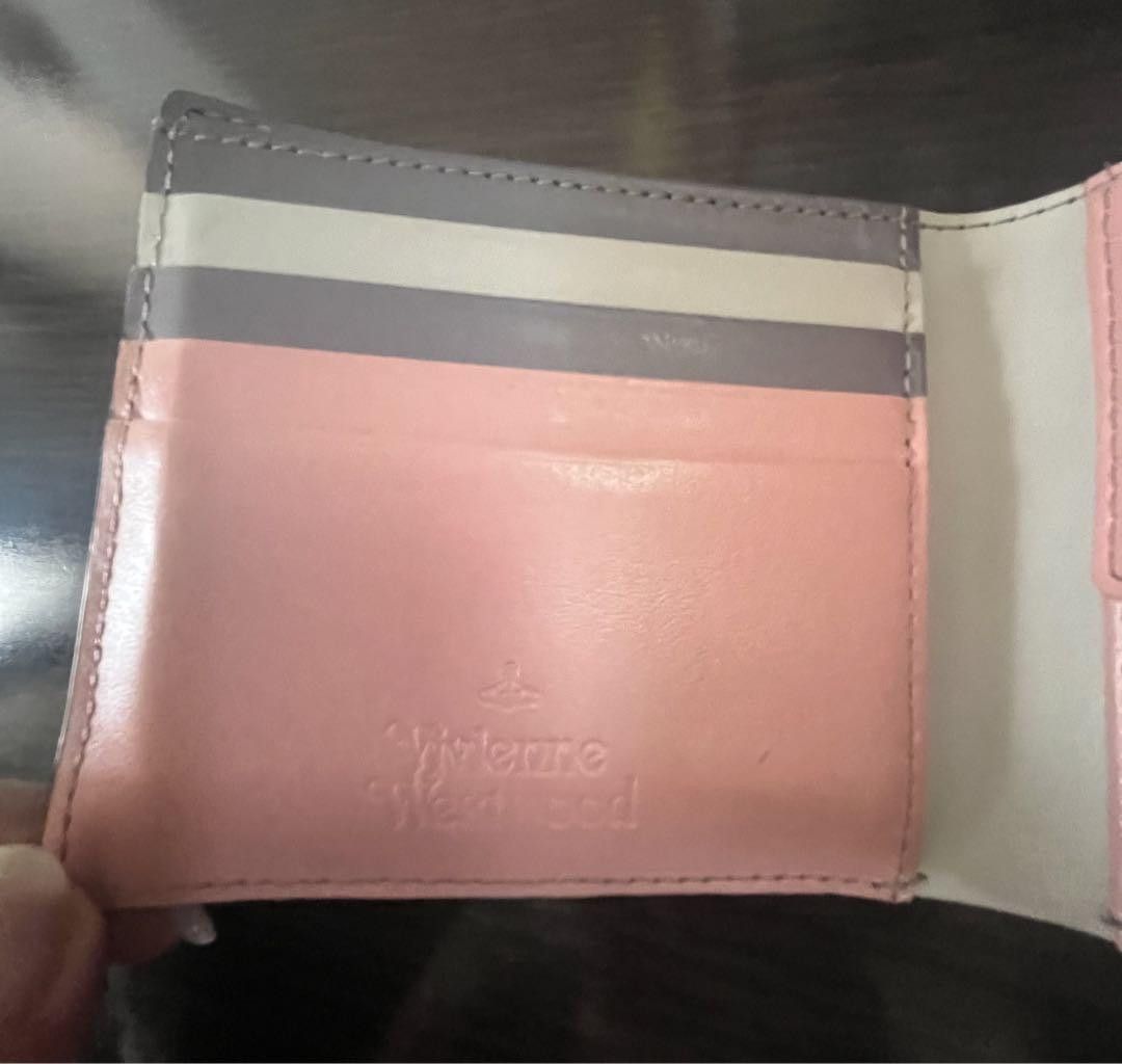 Vivienne Westwood Contrast Stitch Orb Leather Wallet Size ONE SIZE - 4 Thumbnail