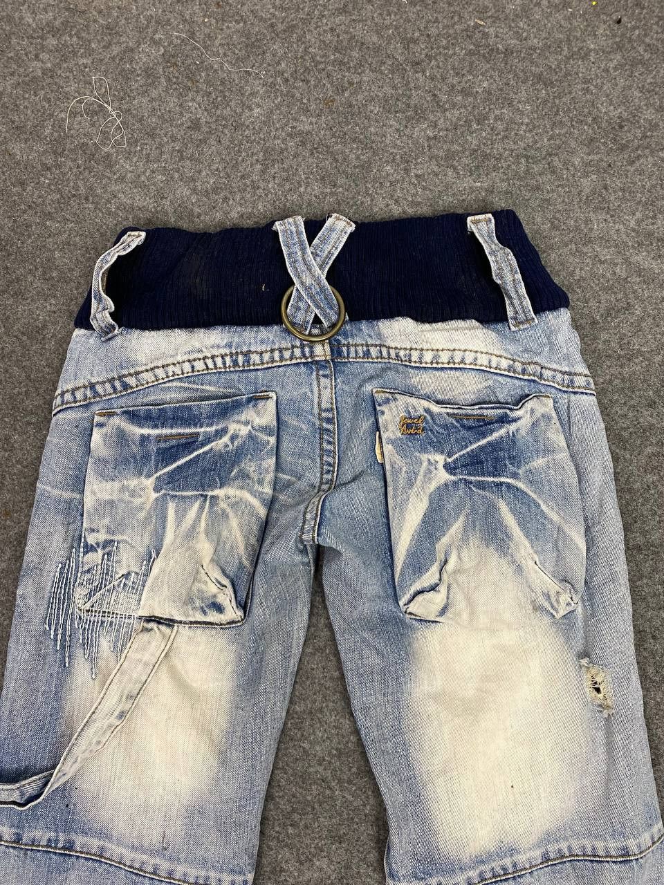 Japanese Brand japanese brand distressed jogger denim nice design Size 32" / US 10 / IT 46 - 3 Thumbnail