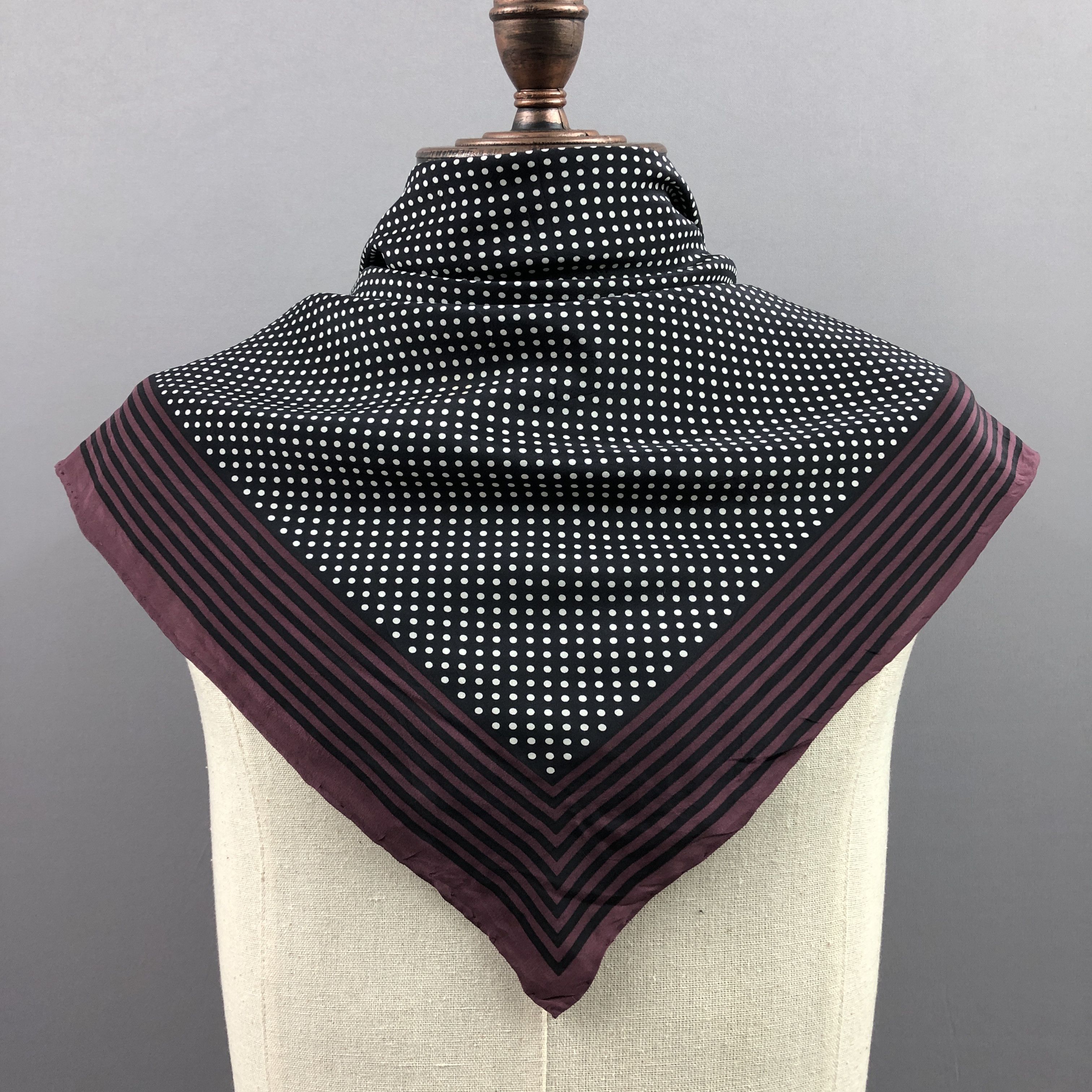 Japanese Brand × Vintage Vintage SILK Scarf Twill Stole Wraps Scarves Size ONE SIZE - 2 Thumbnail