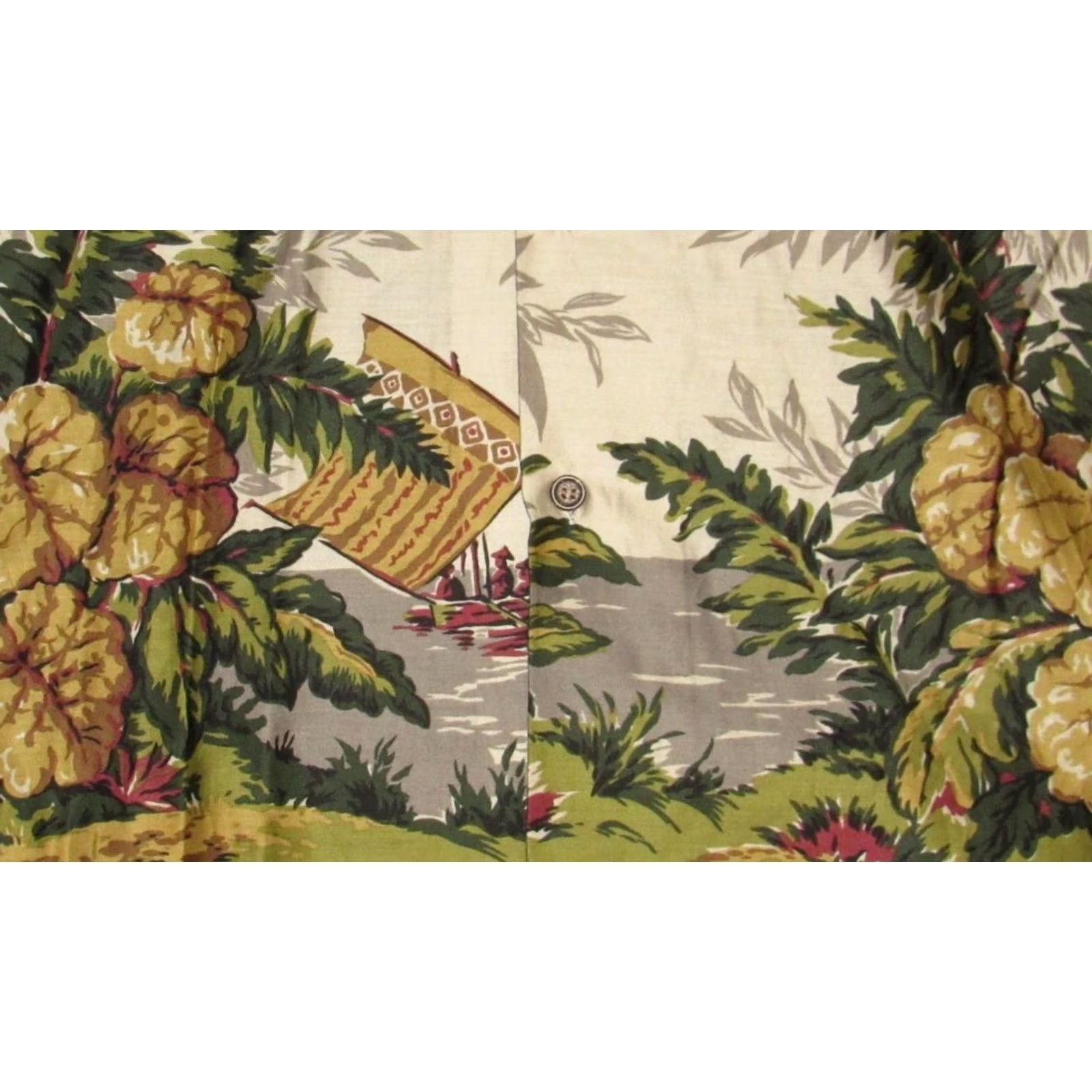 Reyn Spooner REYN SPOONER Cotton Short Sleeve Hawaiian Shirt XL Size US XL / EU 56 / 4 - 4 Thumbnail