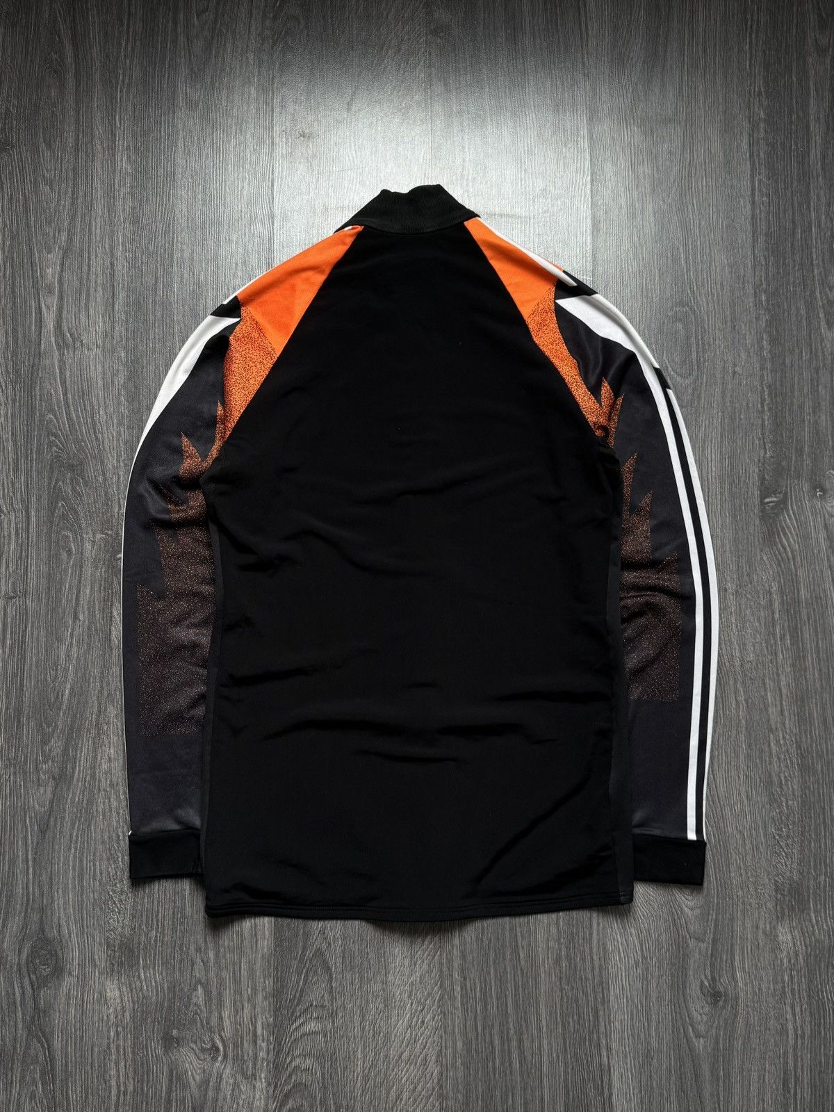 Adidas 90s Vintage Deutschland Adidas Sweatshirt Soccer Zip Size US L / EU 52-54 / 3 - 3 Thumbnail