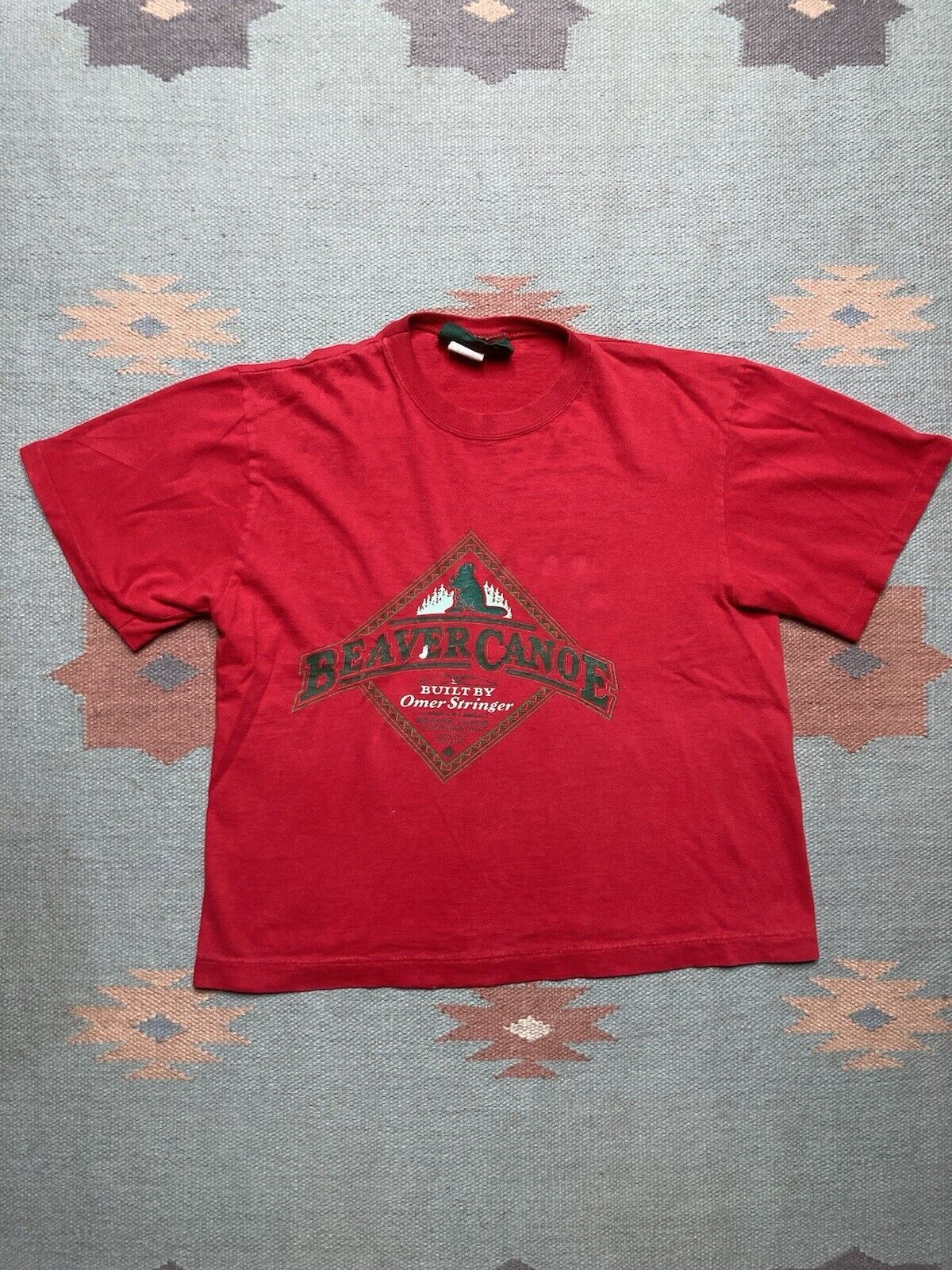 Vintage VTG 90s t shirt beaver canoe canada cropped fit baby tee M Size M / US 6-8 / IT 42-44 - 1 Thumbnail