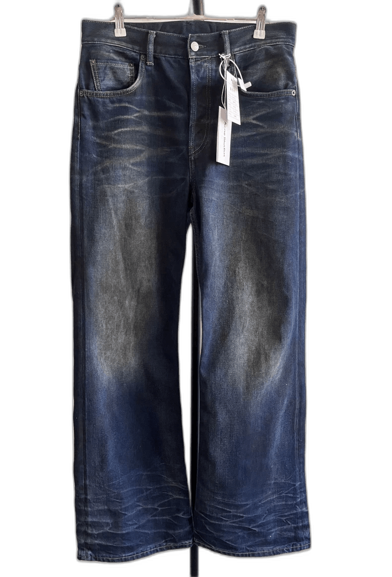 Acne Studios Acne Studios Wide-Leg Denim Pants 24FW 2021 Size US 30 / EU 46 - 1 Thumbnail
