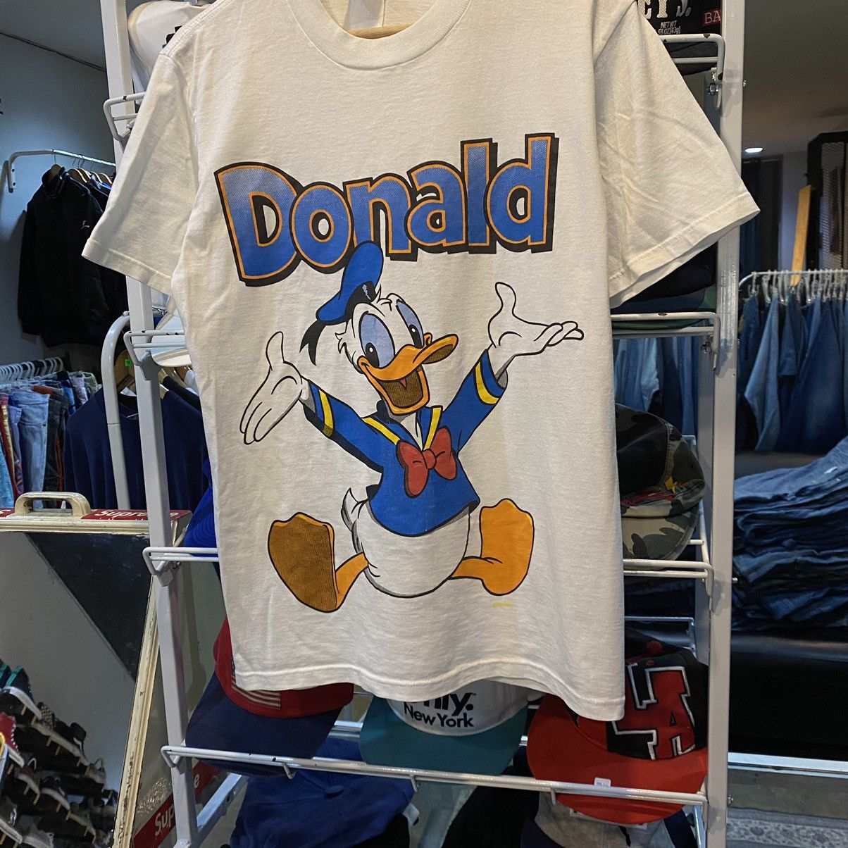 Cartoon Network Donald Duck Retro Big Graphic Vintage Tee 1990s USA Size US M / EU 48-50 / 2 - 4 Thumbnail