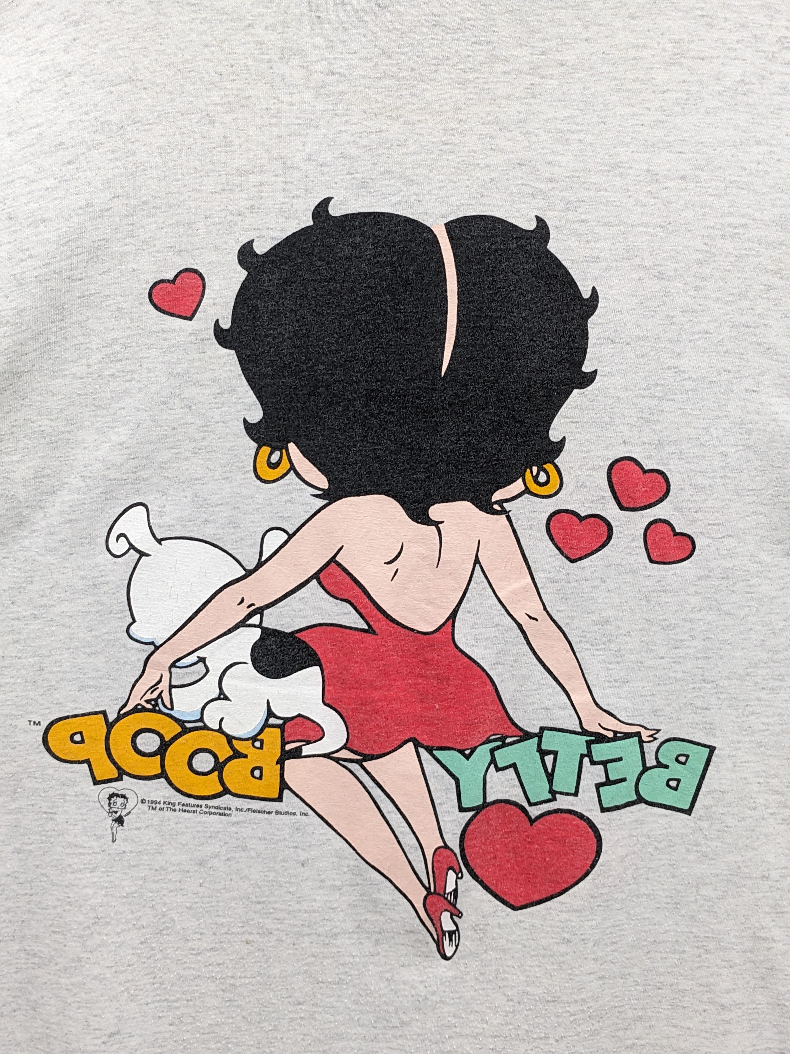 Cartoon Network × Vintage VINTAGE 1994 BETTY BOOP FRONT BACK PRINT Size US L / EU 52-54 / 3 - 6 Thumbnail