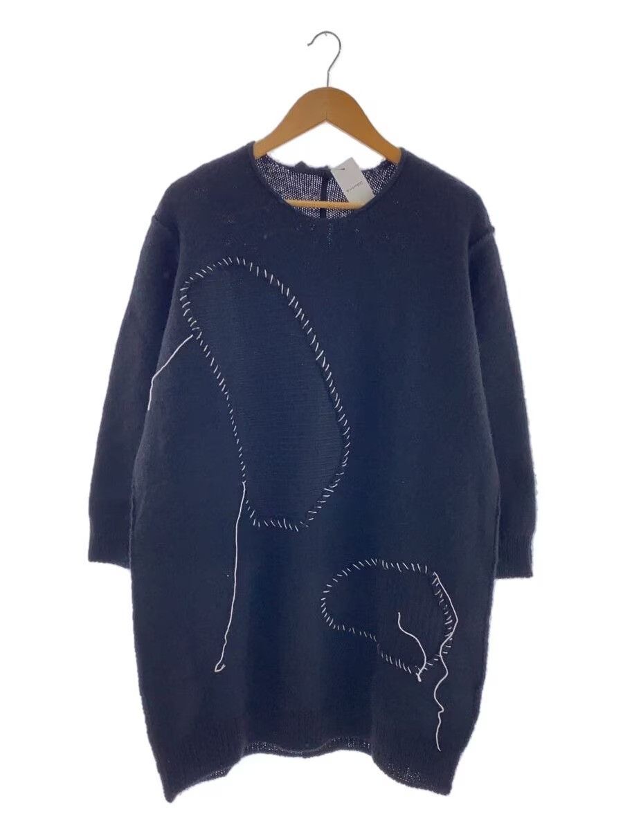 Yohji Yamamoto Contrast Stitch Wool Sweater Size US XL / EU 56 / 4 - 1 Thumbnail