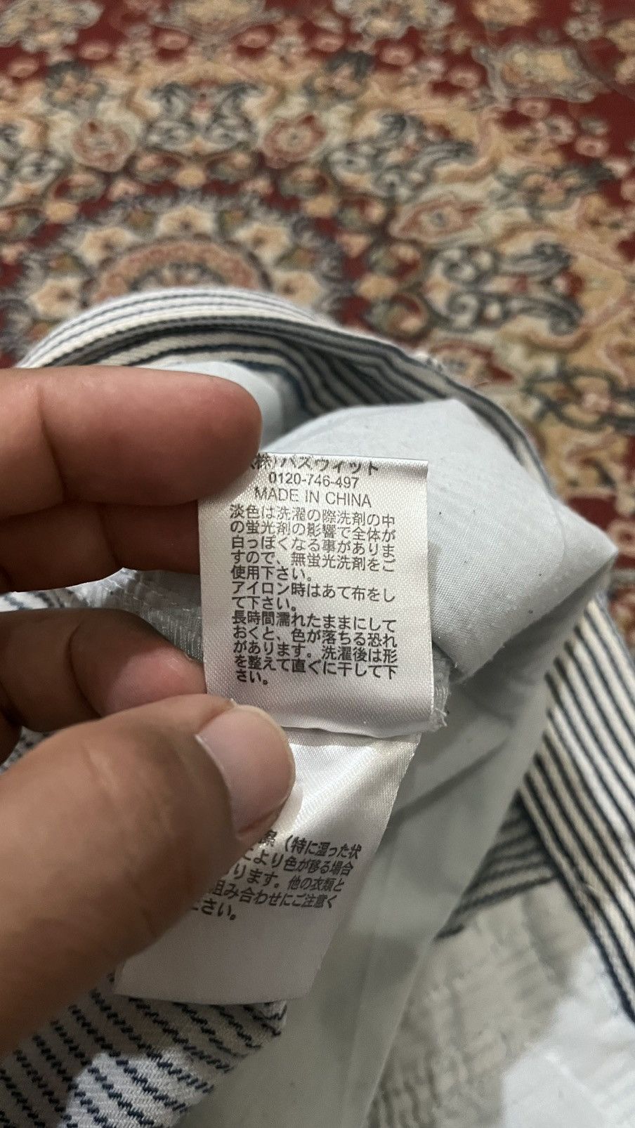 Japanese Brand Vintage Kutir japan brand super baggy hickory manualr 34 Size US 34 / EU 50 - 10 Thumbnail