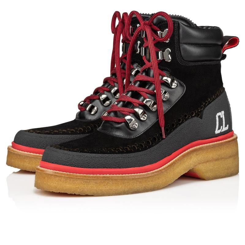 Christian Louboutin Wassengrat Ankle Boots in black Size US 6 / EU 39 - 1 Thumbnail