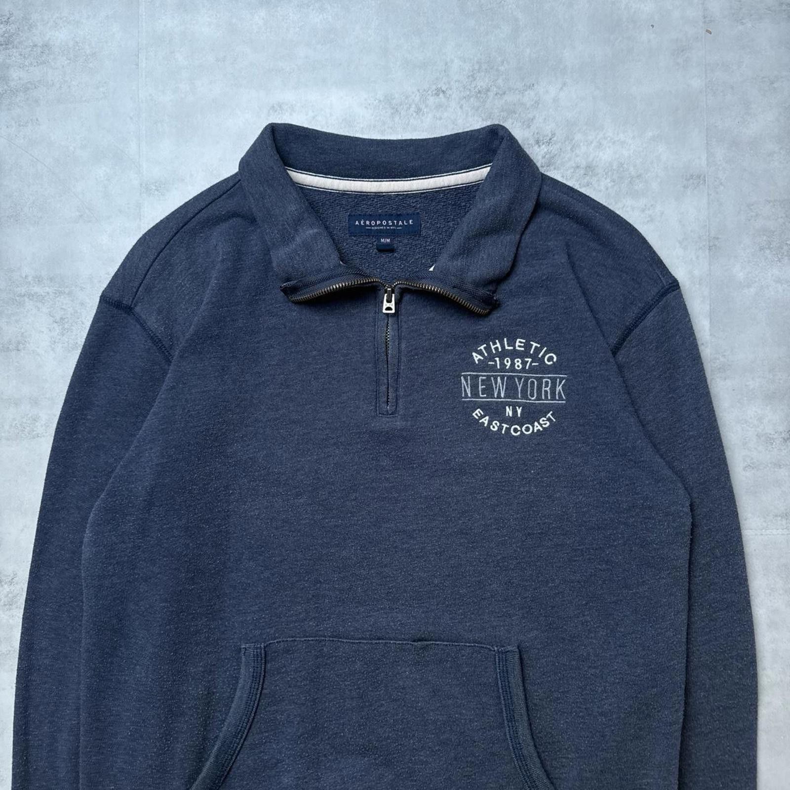 Aeropostale Y2K Aeropostale 00s Quarter Zip Up Jacket Size M / US 6-8 / IT 42-44 - 2 Thumbnail
