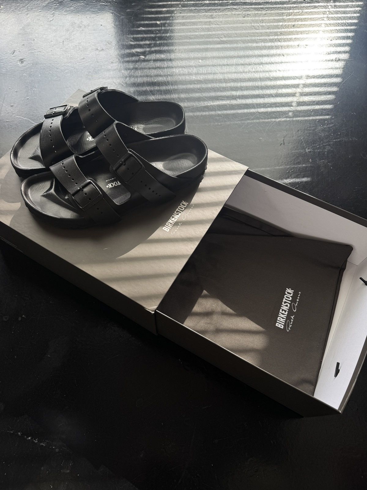 Birkenstock × Rick Owens Rick Owens Birkenstock Size US 9 / EU 42 - 1 Thumbnail
