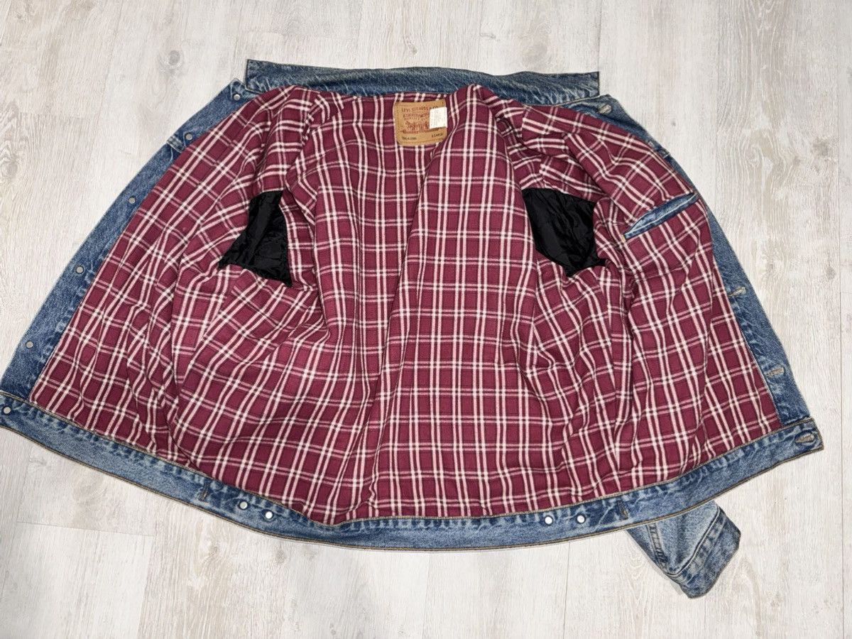 Levi's × Levi's Vintage Clothing vintage denim stuffed levi’s jacket made in 90s XL Size US XL / EU 56 / 4 - 16 Thumbnail