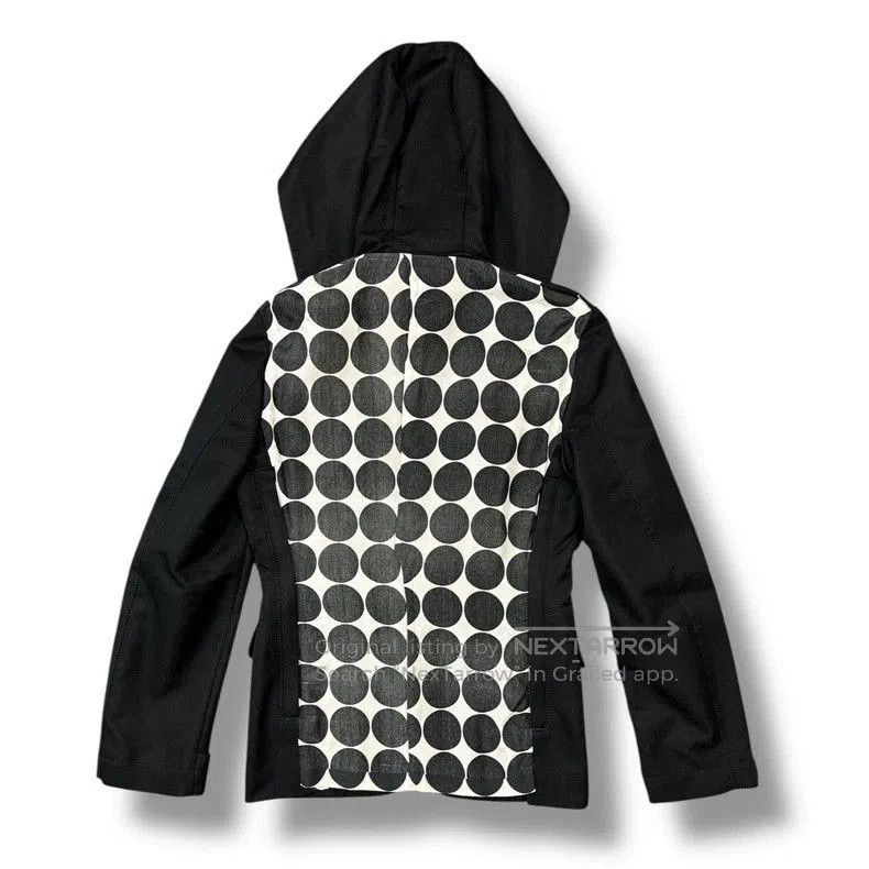 Comme des Garcons COMME des GARCONS HOMME PLUS Polka Dot Hooded Jacket. Size US XS / EU 42 / 0 - 2 Thumbnail