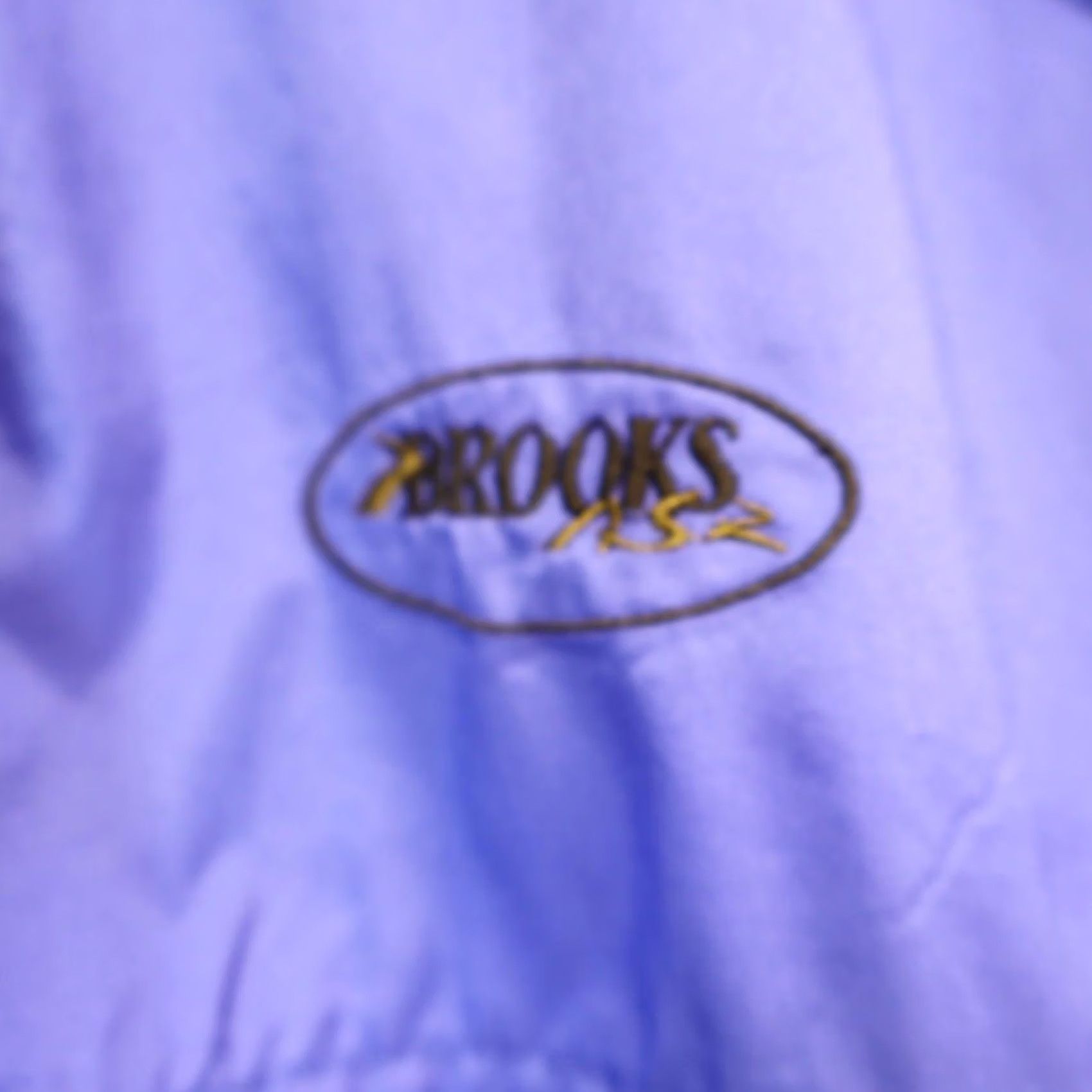 Brooks VINTAGE Brooks Windbreaker Jacket Web 90s Blue Small For Women Regular Full Zip Activewear Size S / US 4 / IT 40 - 2 Thumbnail