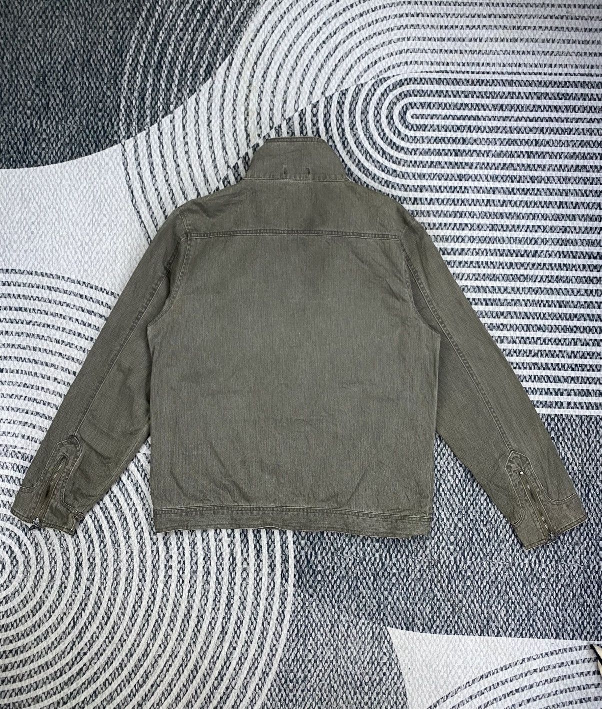 Japanese Brand Nylaus Design Double Pocket Denim Style Zipper Jacket Size US M / EU 48-50 / 2 - 3 Thumbnail