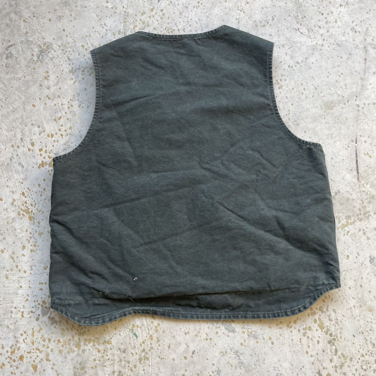 Carhartt × Vintage Vintage moss green Carhartt vest Size US XL / EU 56 / 4 - 4 Thumbnail