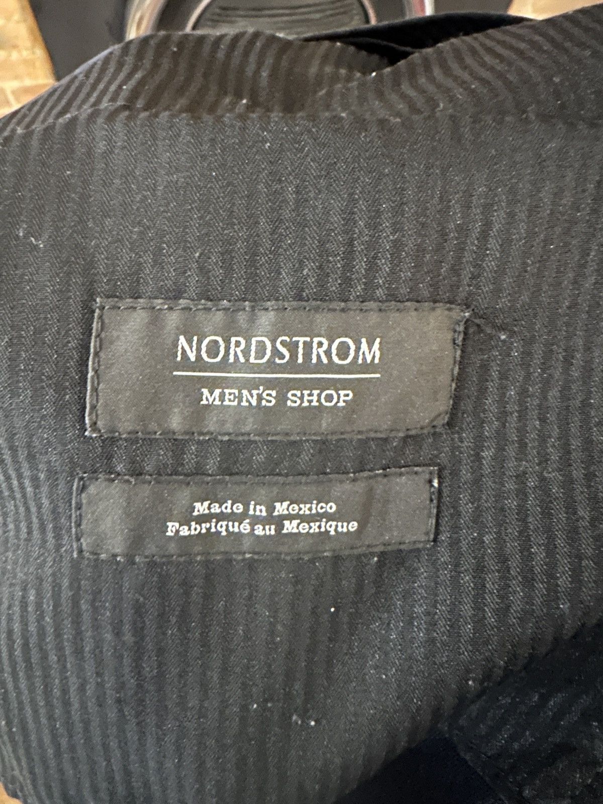Nordstrom Nordstrom Men’s Shop Navy Blue Dress Pants 32x32 Size 38R - 2 Thumbnail