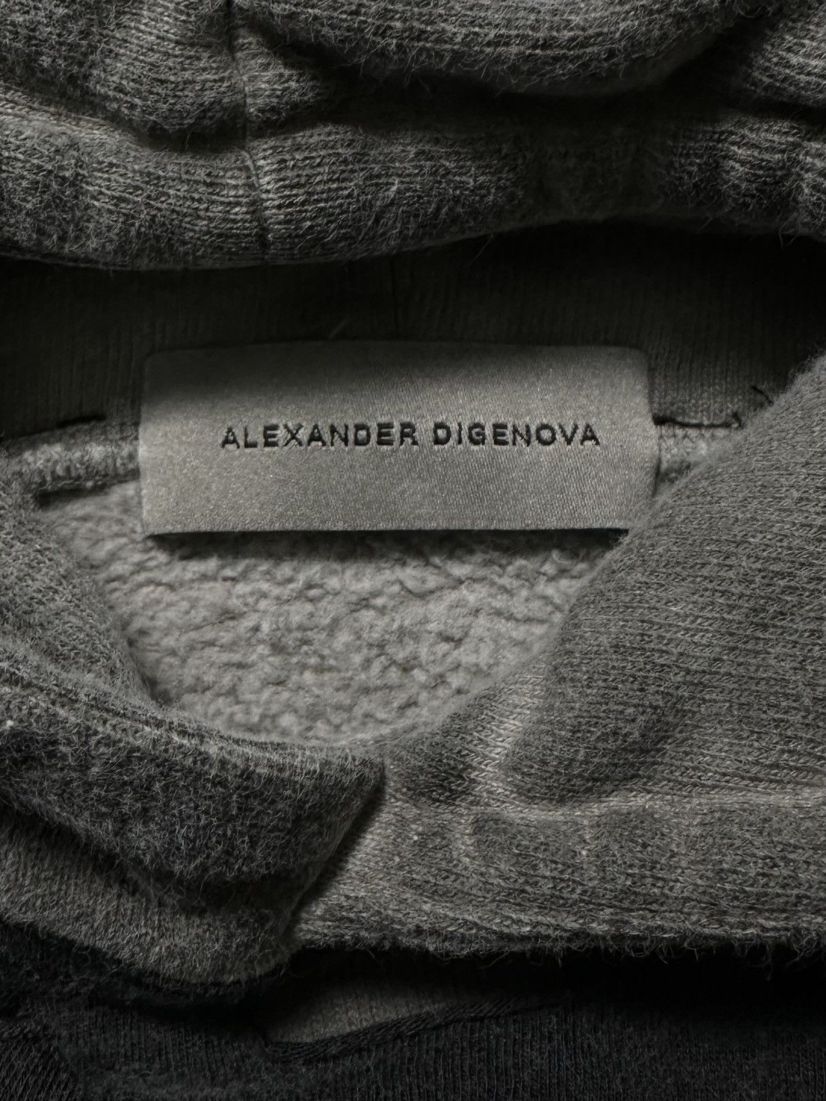 Alexander Digenova Double Layer New York Canal Street Hoodie