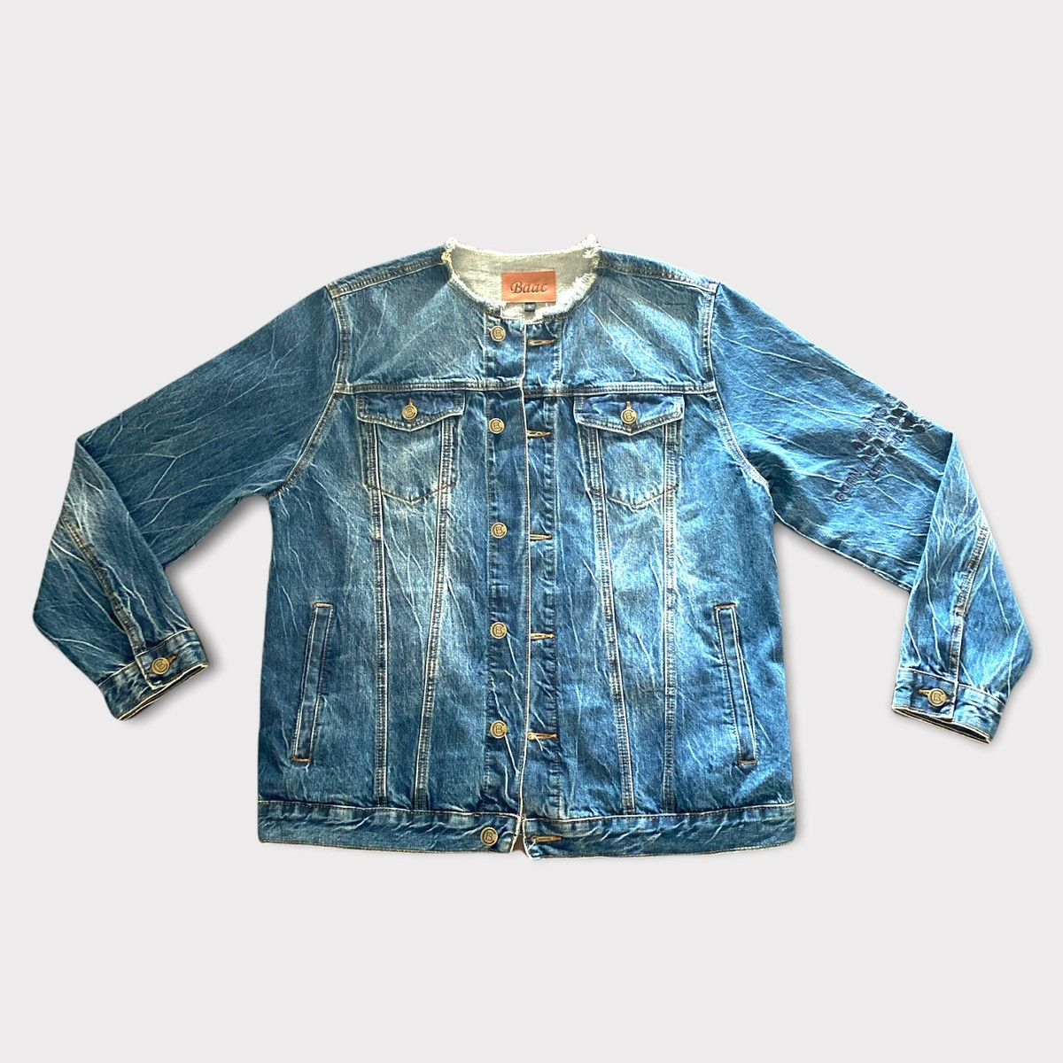 Vintage Denim/Jean Jacket Size US L / EU 52-54 / 3 - 4 Thumbnail