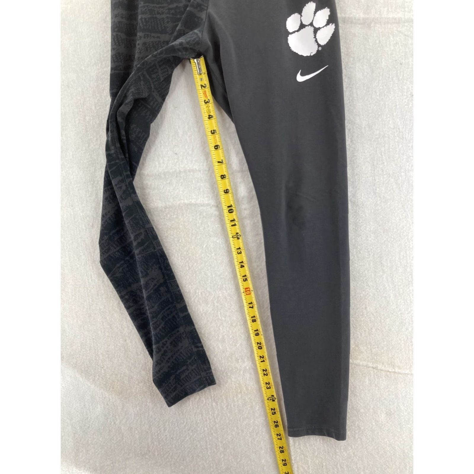 Nike Nike Clemson Tigers Yoga Pants Womens Medium Charcoal Size 32" / US 10 / IT 46 - 5 Thumbnail