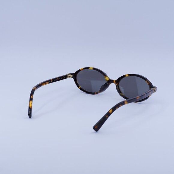 Miu Miu Miu Miu MU04ZSF VAU07F Sunglasses Honey Havana Oval Frame Size ONE SIZE - 10 Thumbnail