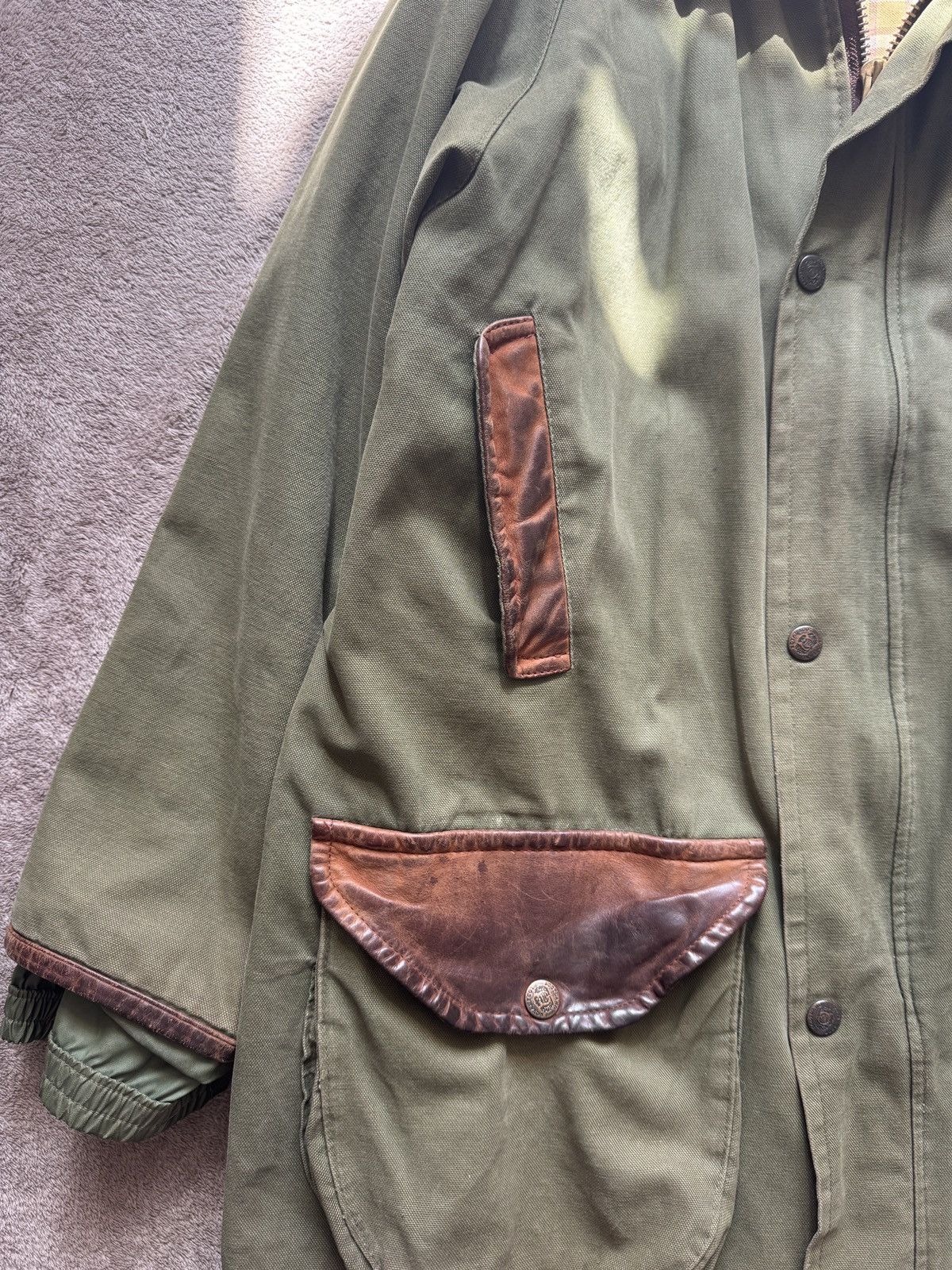 Barbour Vintage Royal Scott Coat Jacket fishing hunting farm british Size US L / EU 52-54 / 3 - 10 Thumbnail