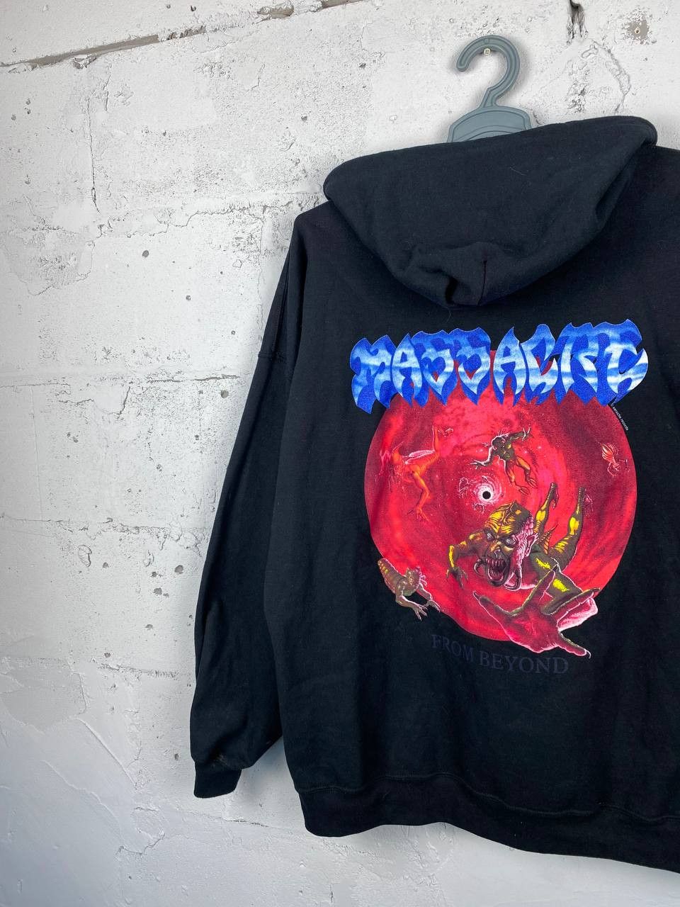 Band Tees MASSACRE From Beyond Vintage 2000s Death Metal Hoodie Size US XL / EU 56 / 4 - 6 Thumbnail