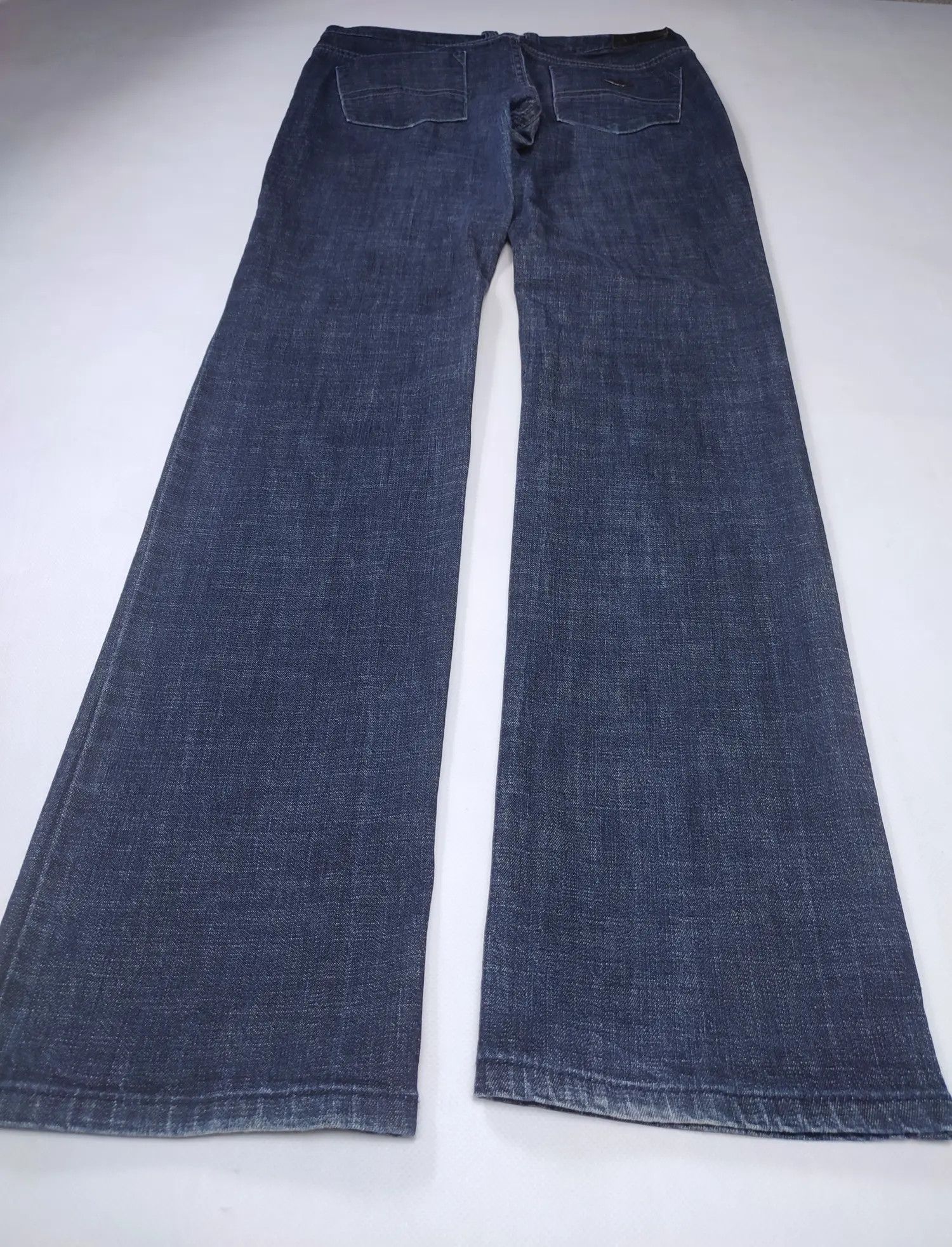 Armani Armani Jeans Stretched Indigo Slim Pants Size US 29 - 9 Thumbnail